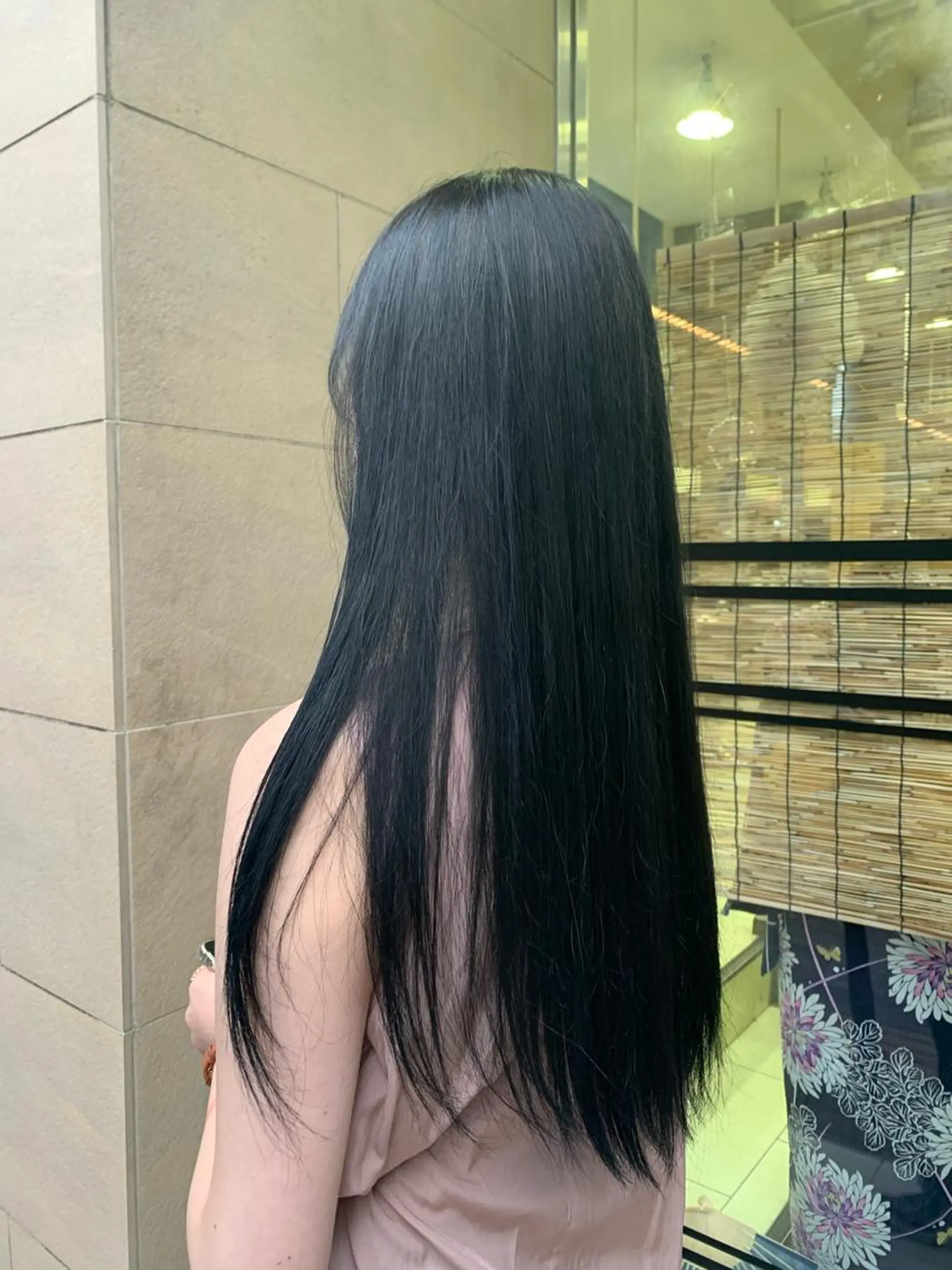 ロング カラー ブリーチ ブリーチなしカラー 似合わせレイヤーカ ット　ʚɞ riiのヘアスタイル