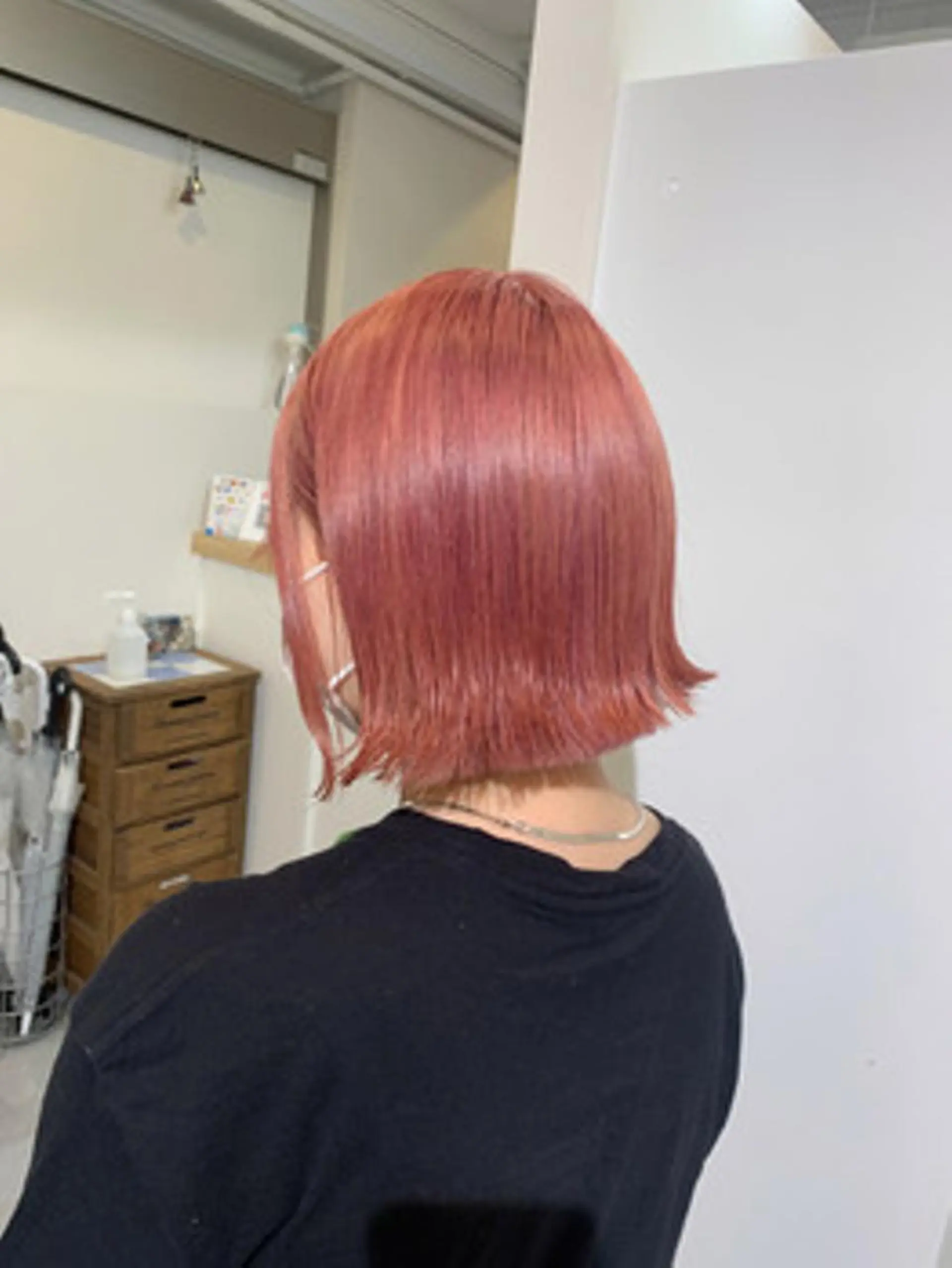 ショート カラー 髪質改善 Noe心斎橋店のヘアスタイル