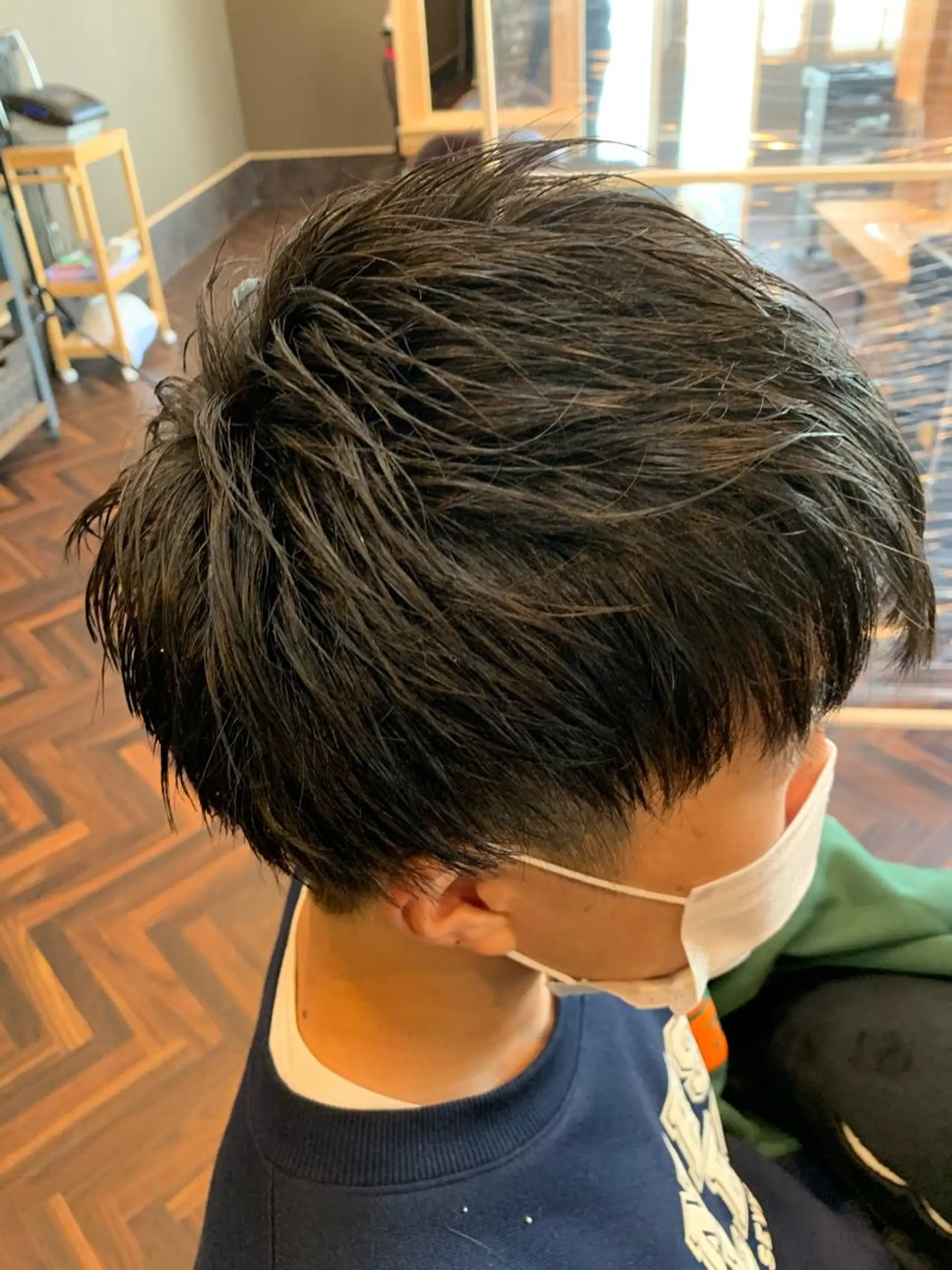 メンズ マッシュ カット FLAGS YAMATOのヘアスタイル