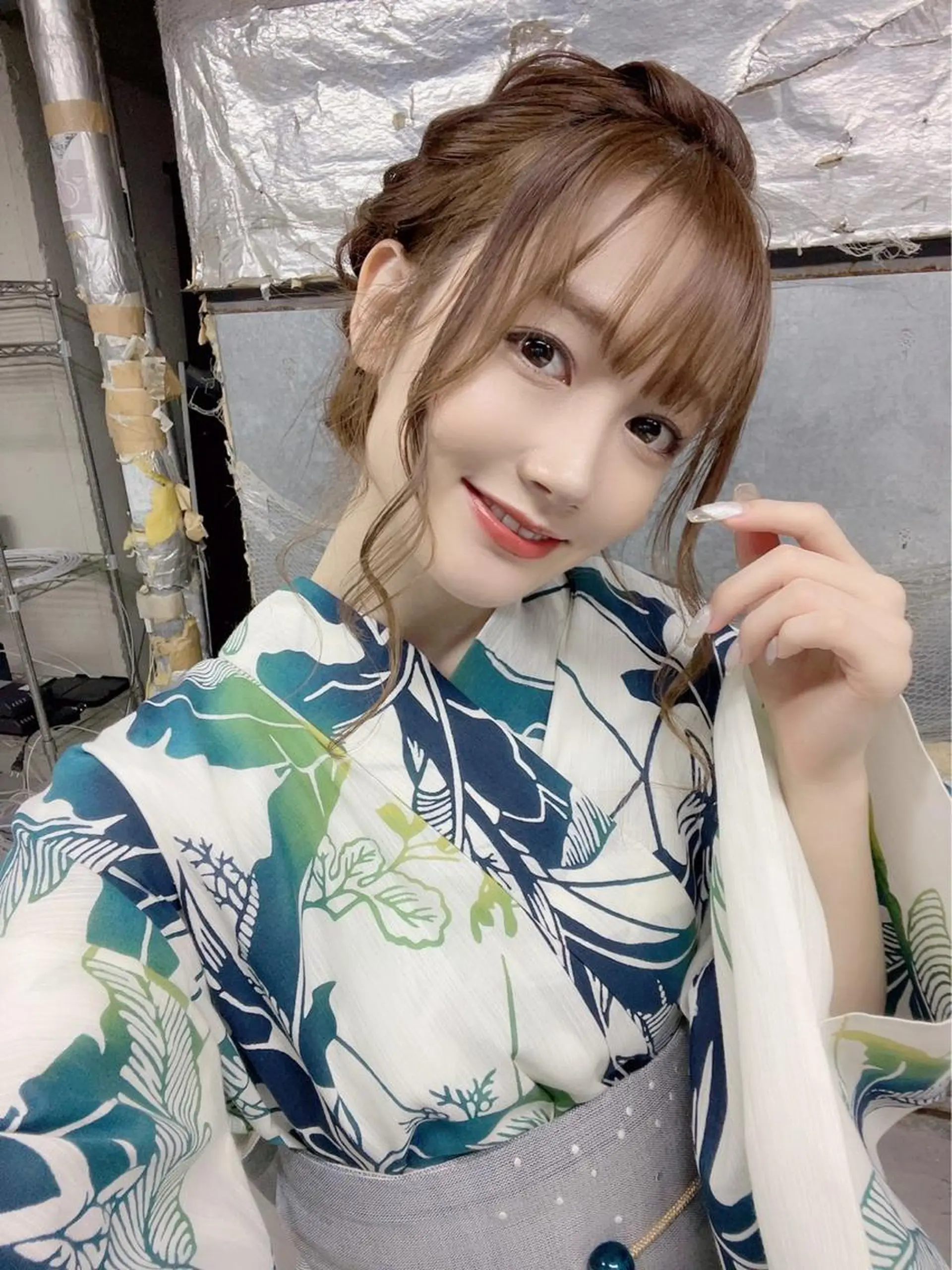 ロング カラー アディクシーカラー 透明感カラー ヘアセット 博多美容室♡ 髪質改善/艶カラーのヘアスタイル