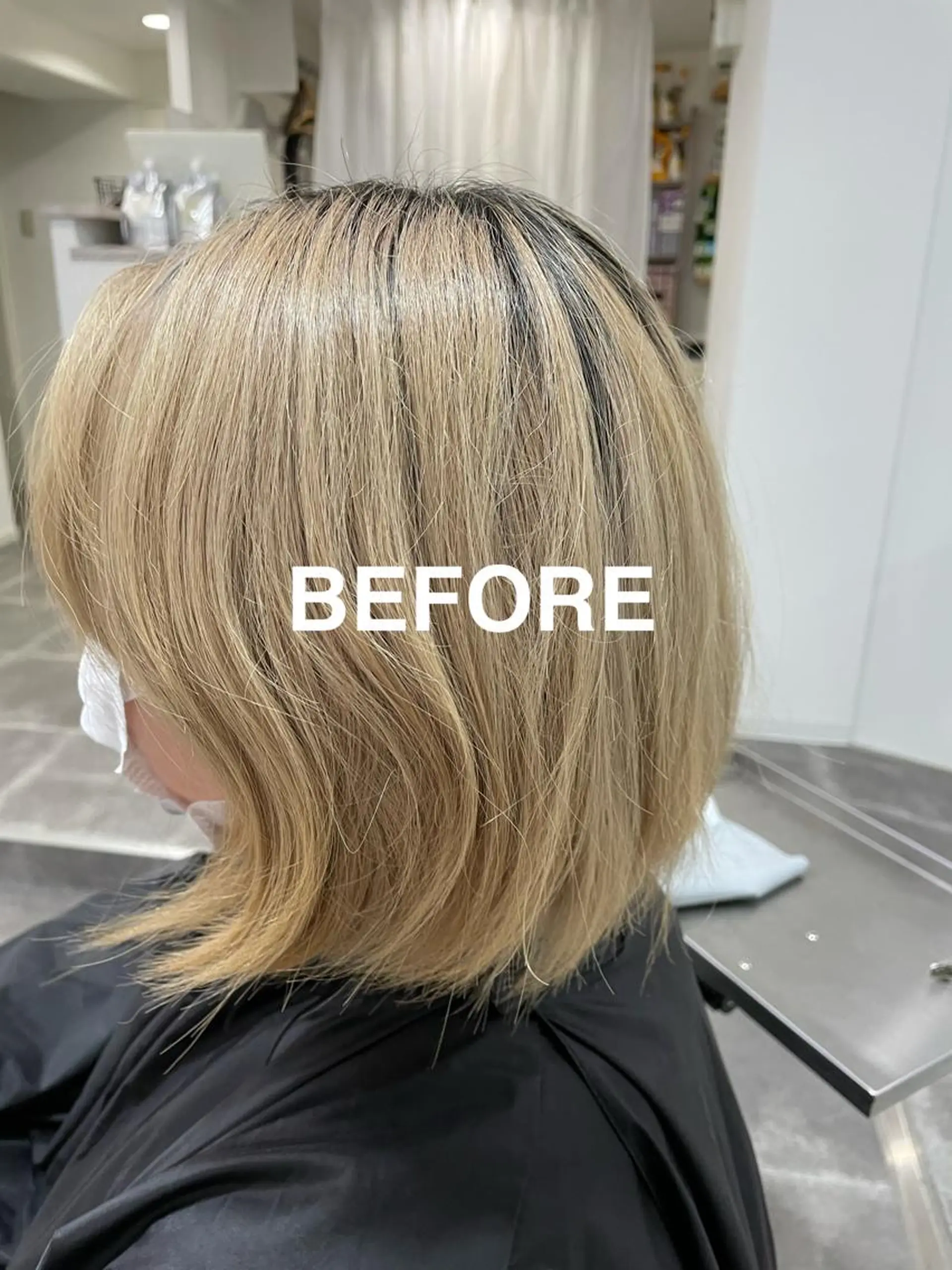 ショート カラー ブリーチ ラベンダーカラー 森田 一平のヘアスタイル
