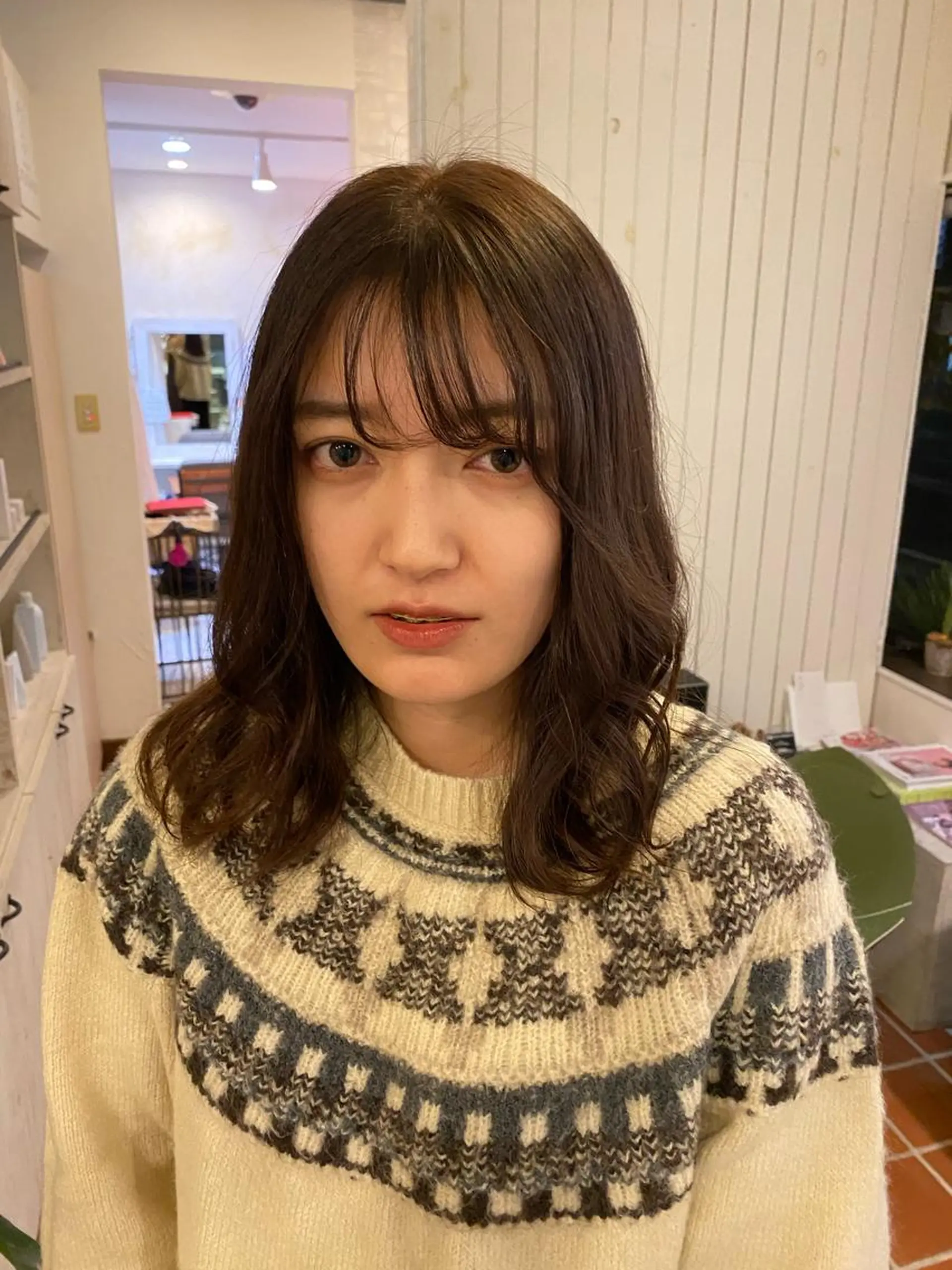 ミディアム カラー Hanon hair＆relaxation所属・🌿‬Hanon 藤井よし乃🌿‬のヘアスタイル