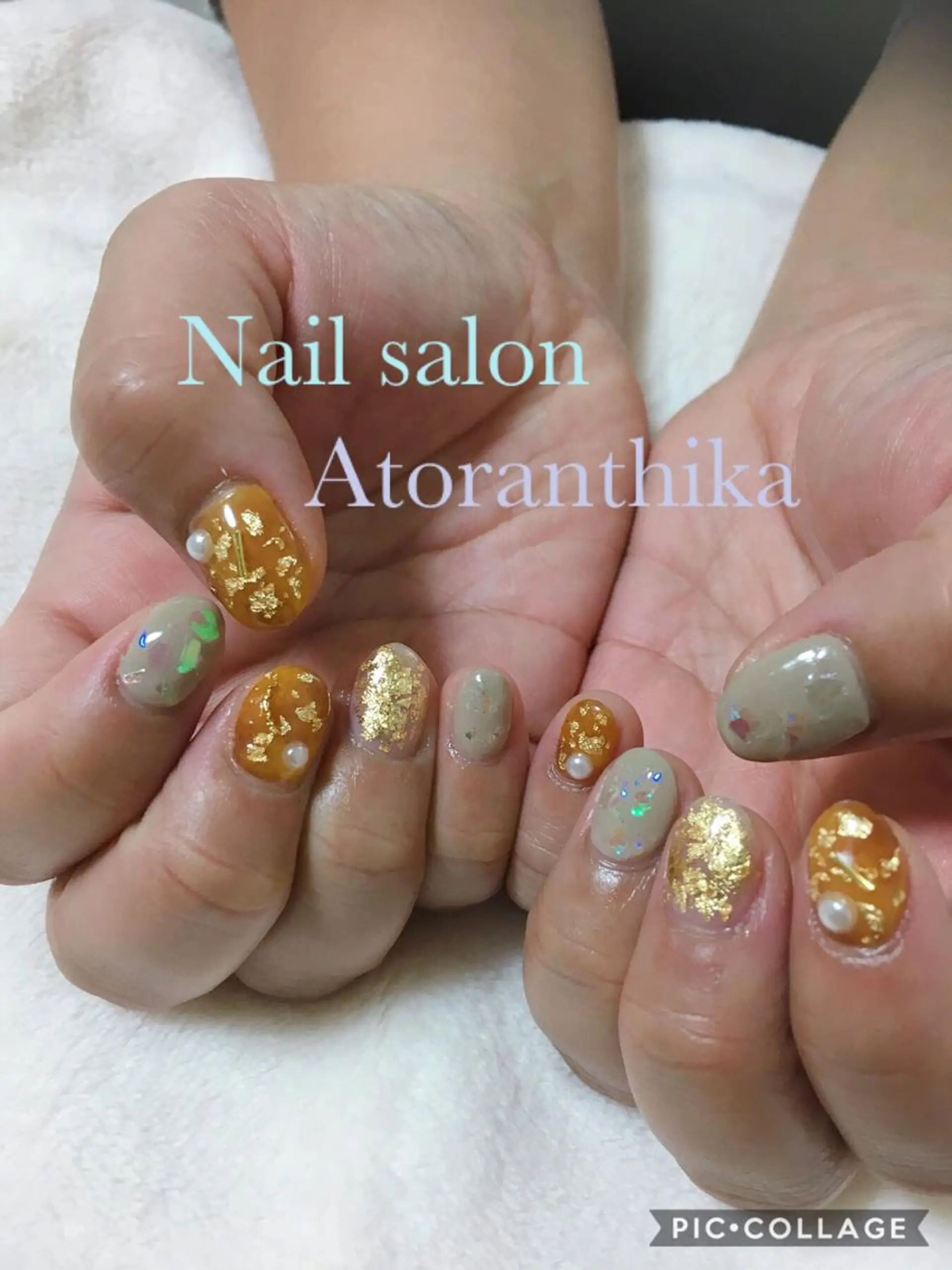 ネイル べっ甲ネイル ハンドネイル Nail salon Atlantica所属・Nail salon ✩ アトランティカのネイルデザイン