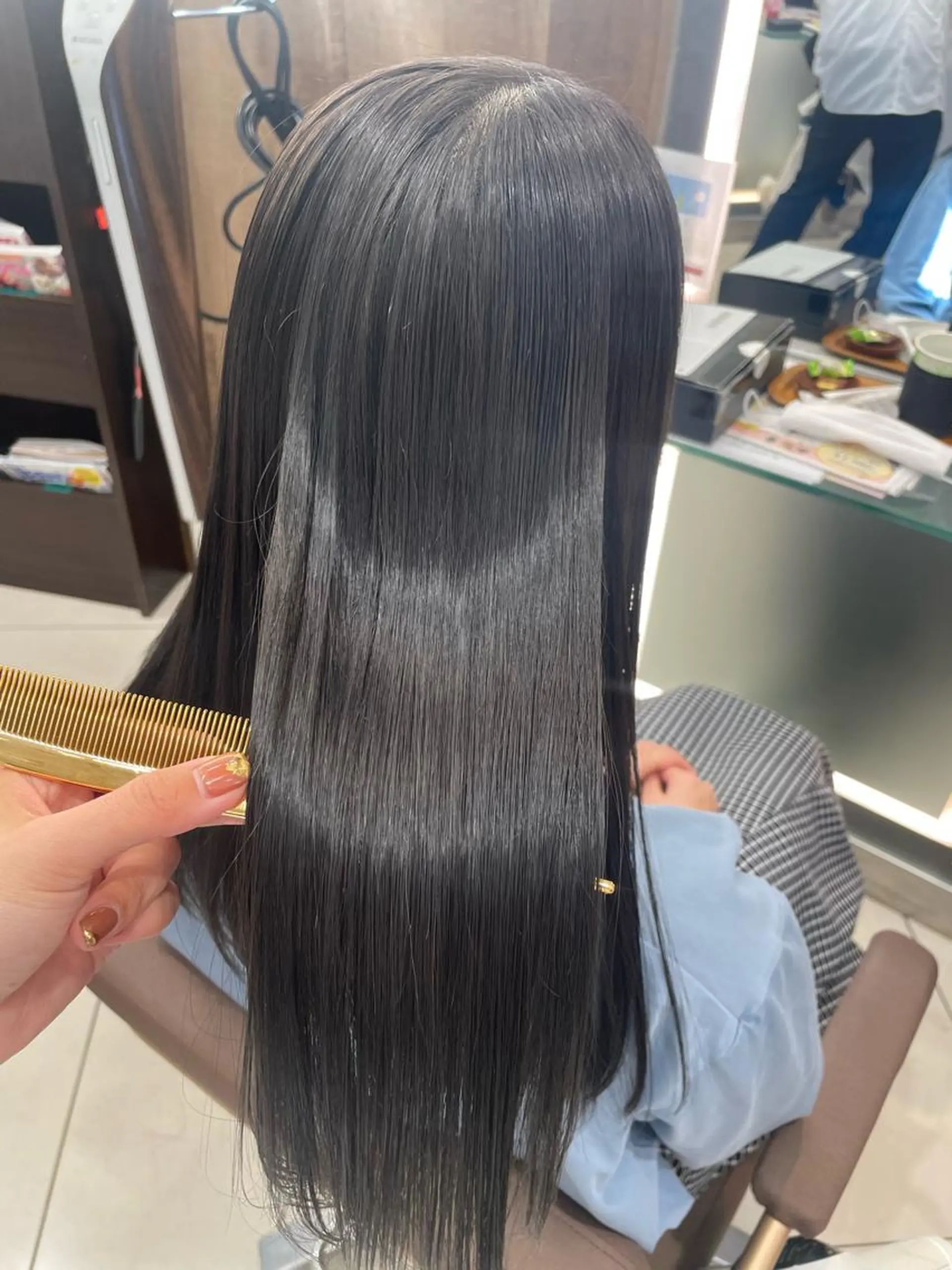 ロング 美髪×縮毛矯正 水上真由美😘のヘアスタイル