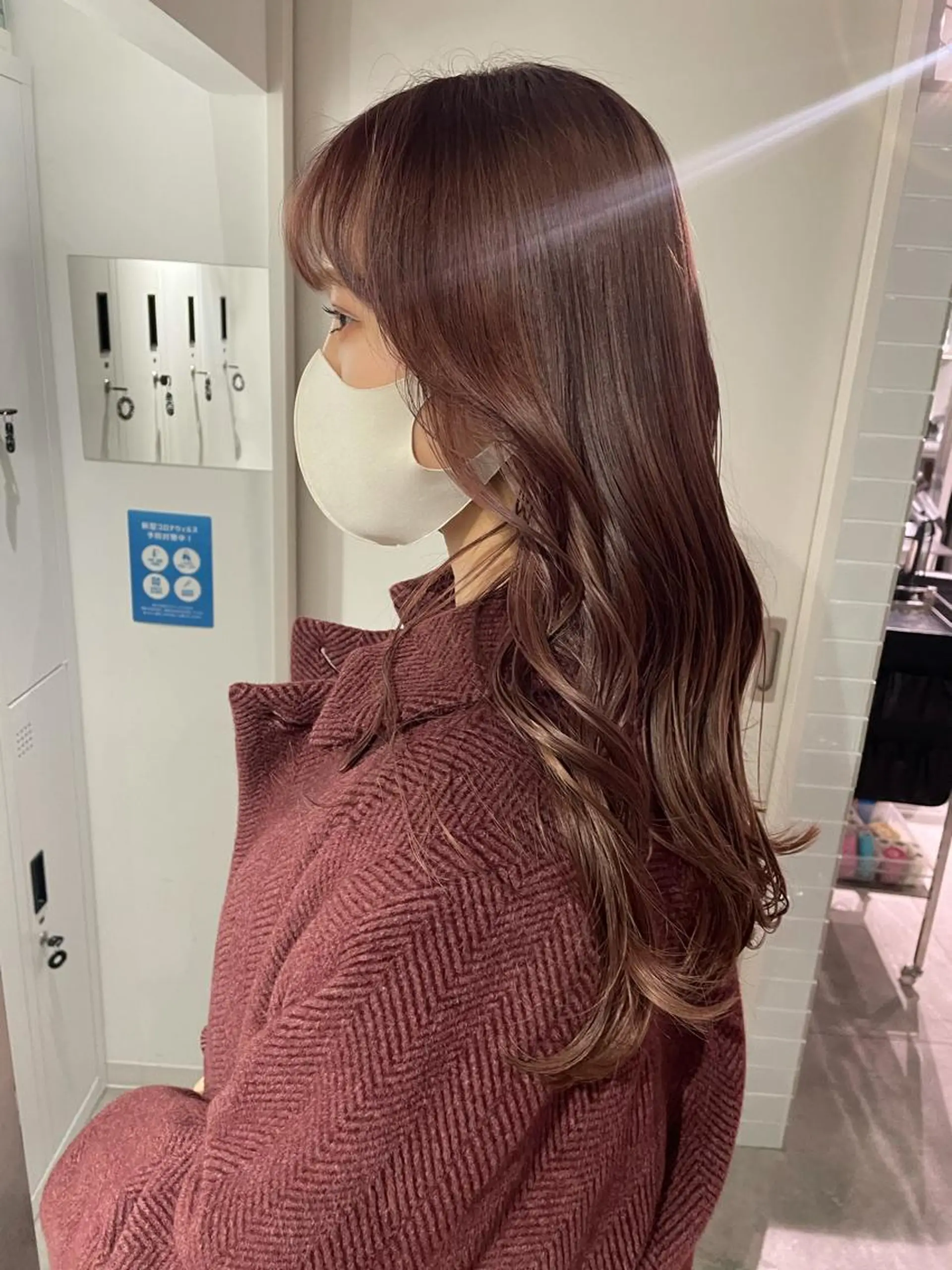 ロング miyu ハイトーン/レイヤーのヘアスタイル