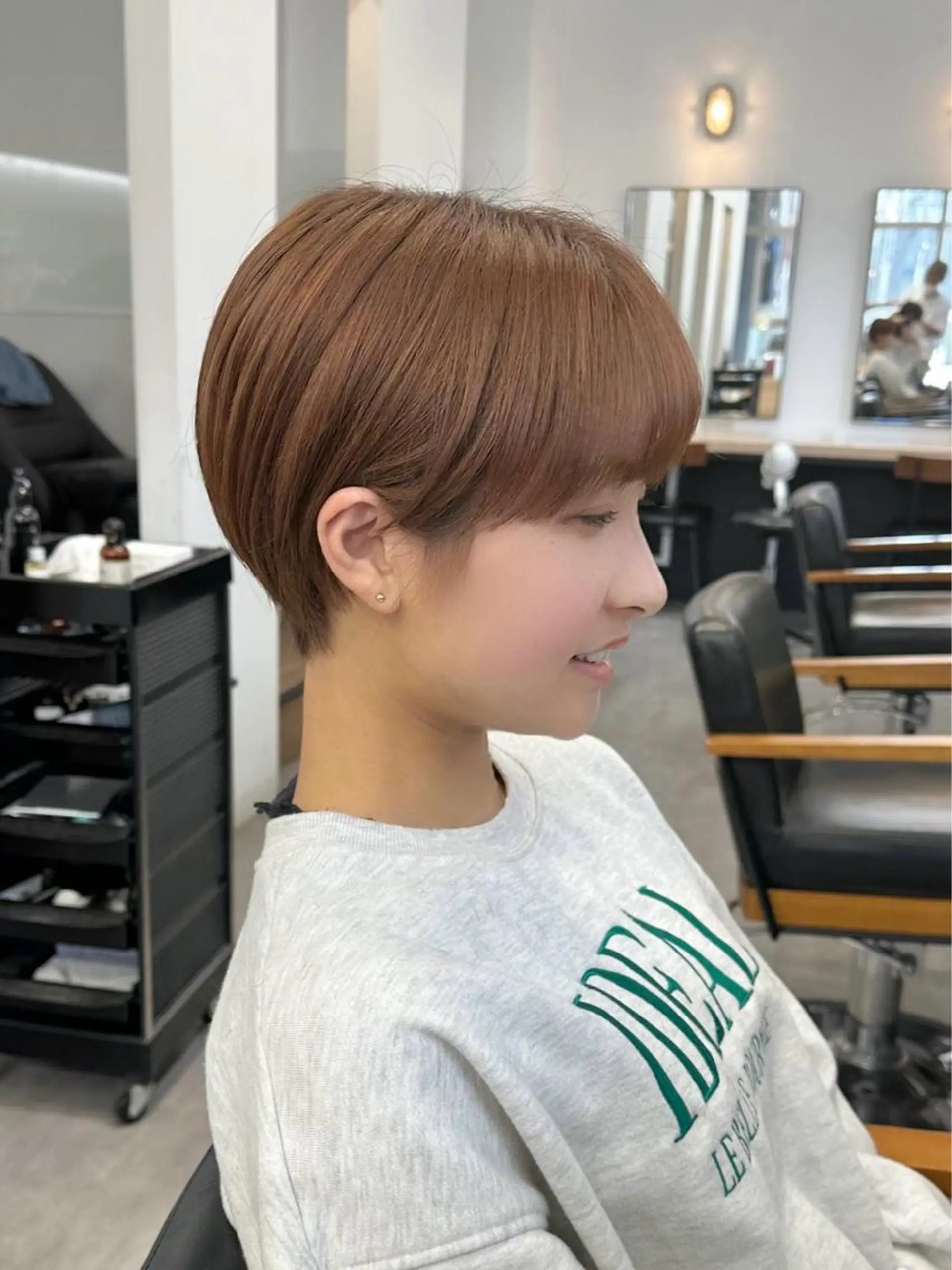 ショート 🌈ショートボブ⚪︎ 暖色🌈村山武史のヘアスタイル