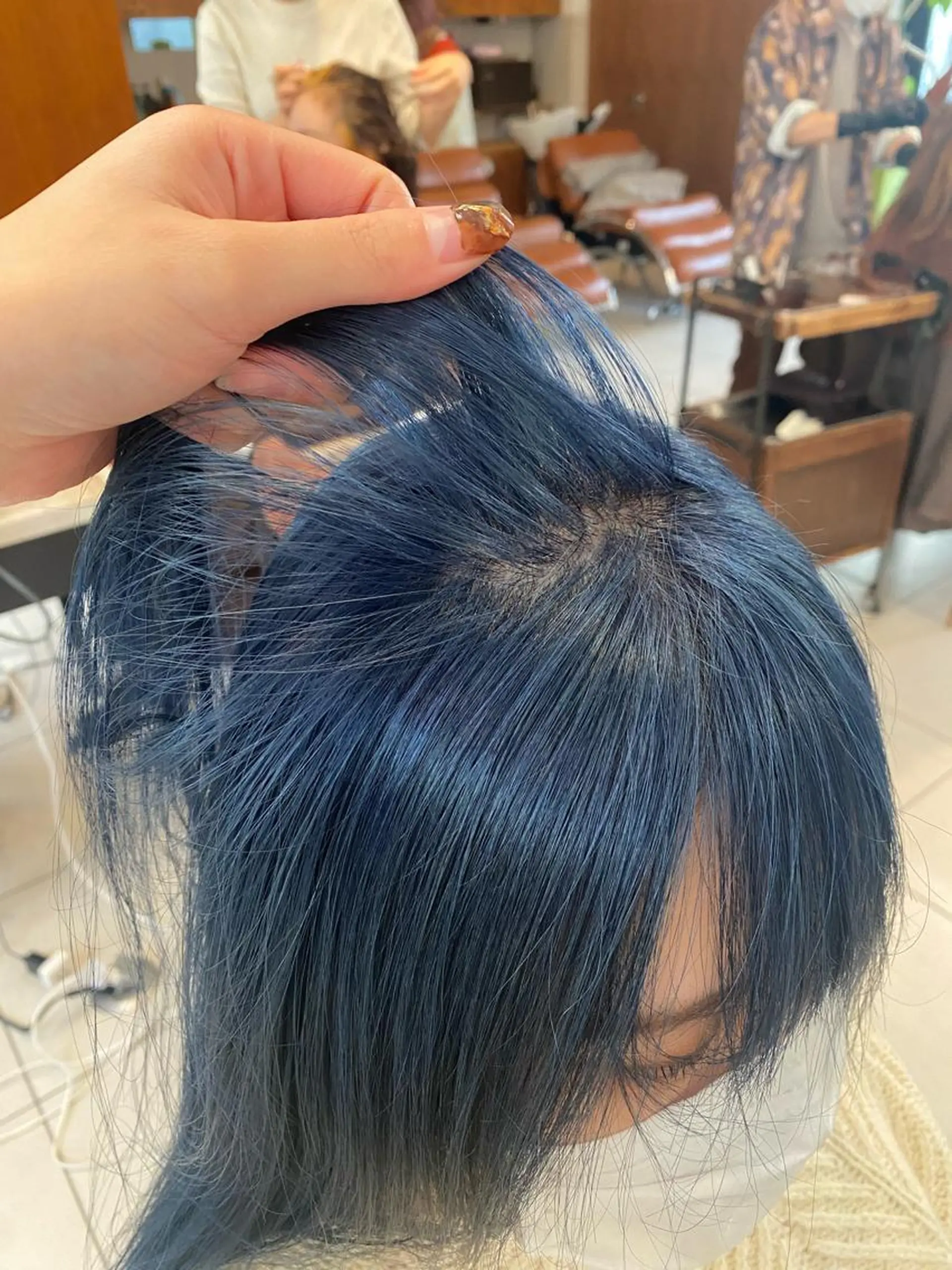 ロング カラー ブリーチ ヘアカラー トリートメント 艶カラー/耳つぼ/ 渡辺奈緒のその他イメージ