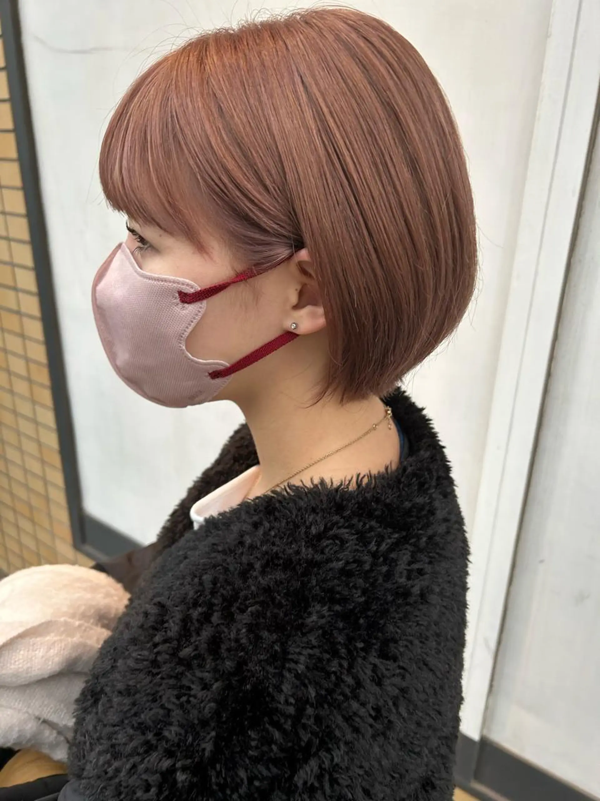 ショート 米元 春奈のヘアスタイル