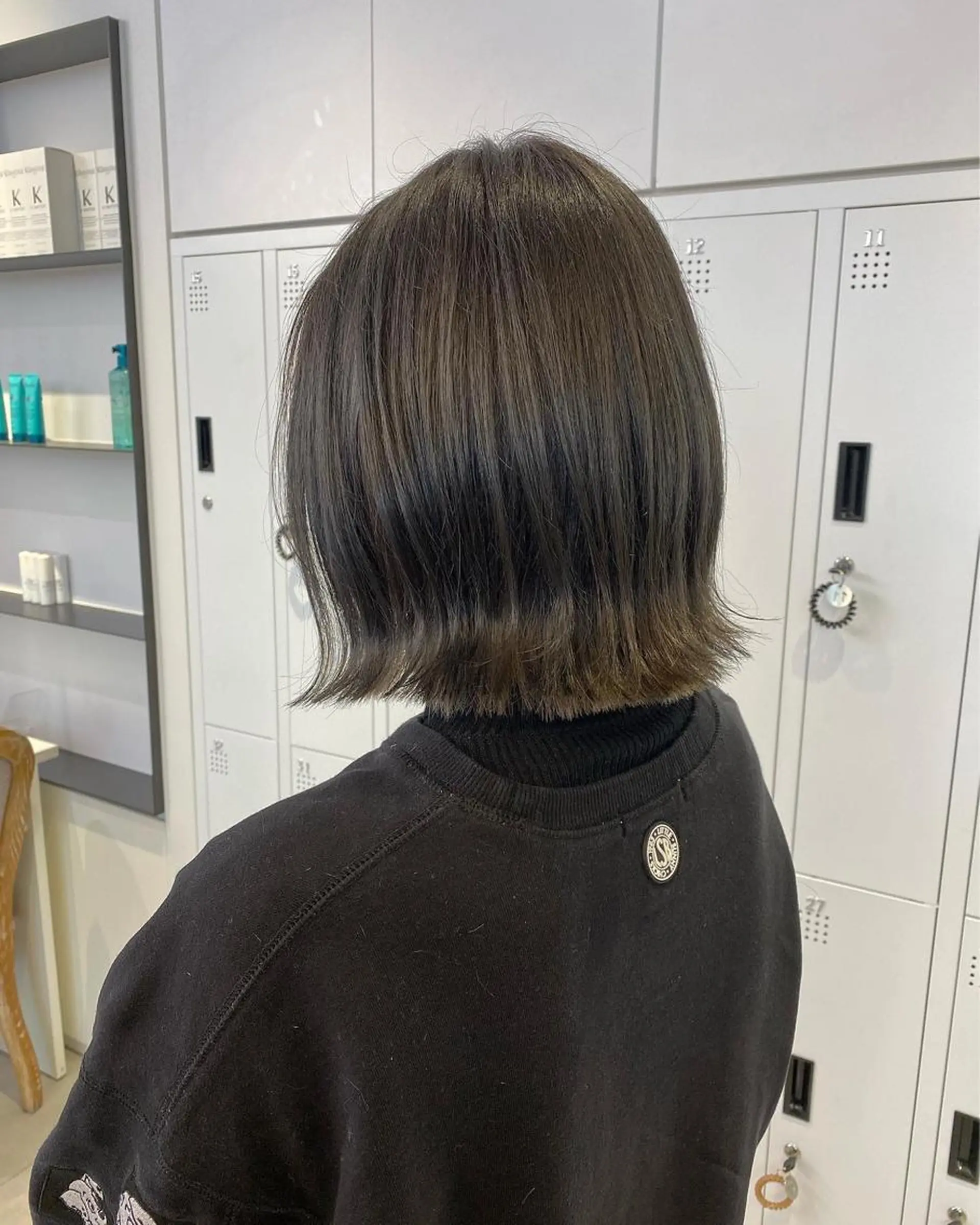 ミディアム カラー 透明感/レイヤー カット🎀マコのヘアスタイル