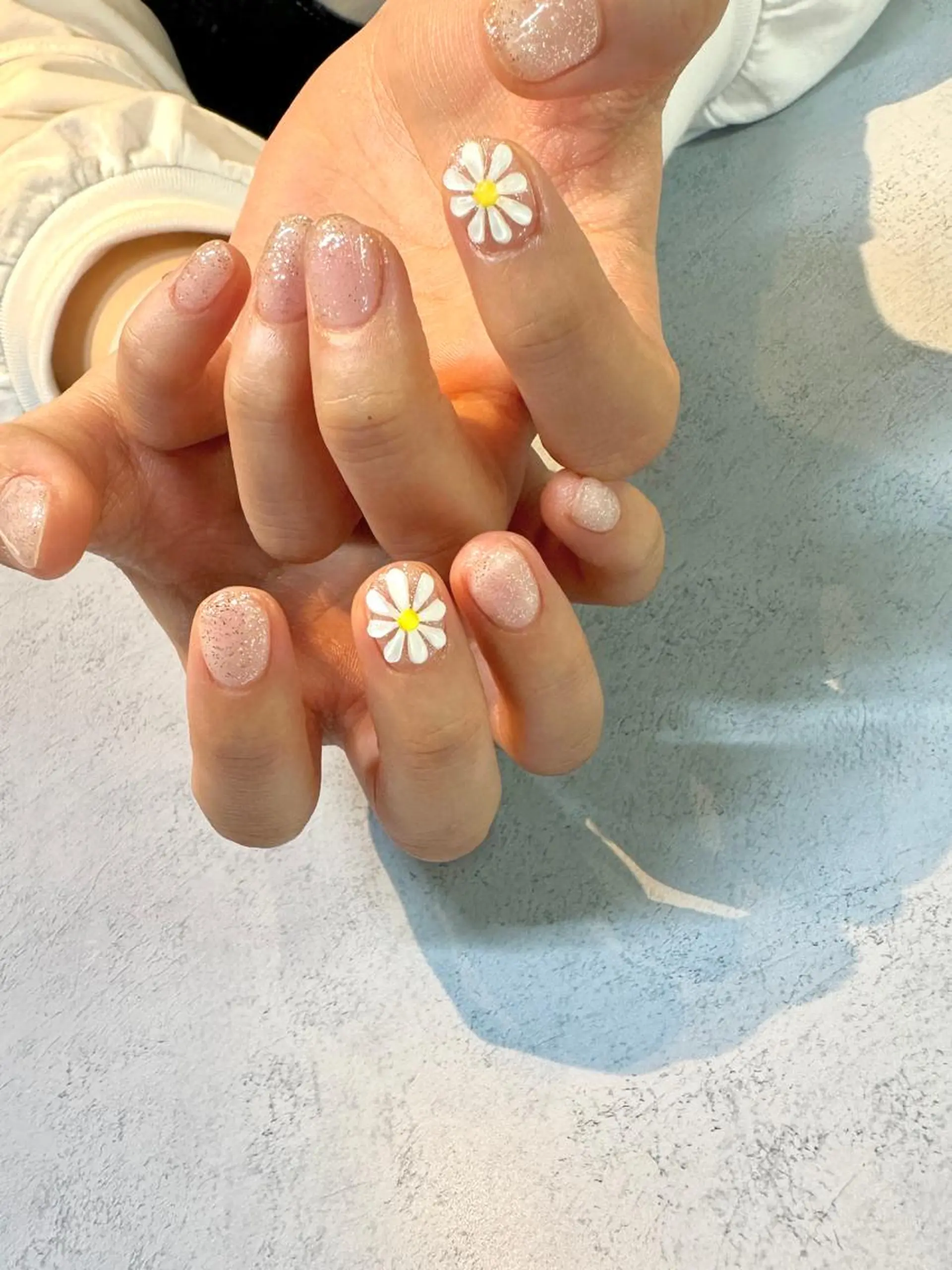 ネイル ラメ(グリッター) 持ち込み ハンドネイル Baden Nail ﾊﾞ-ﾃﾞﾝ ﾈｲﾙのネイルデザイン