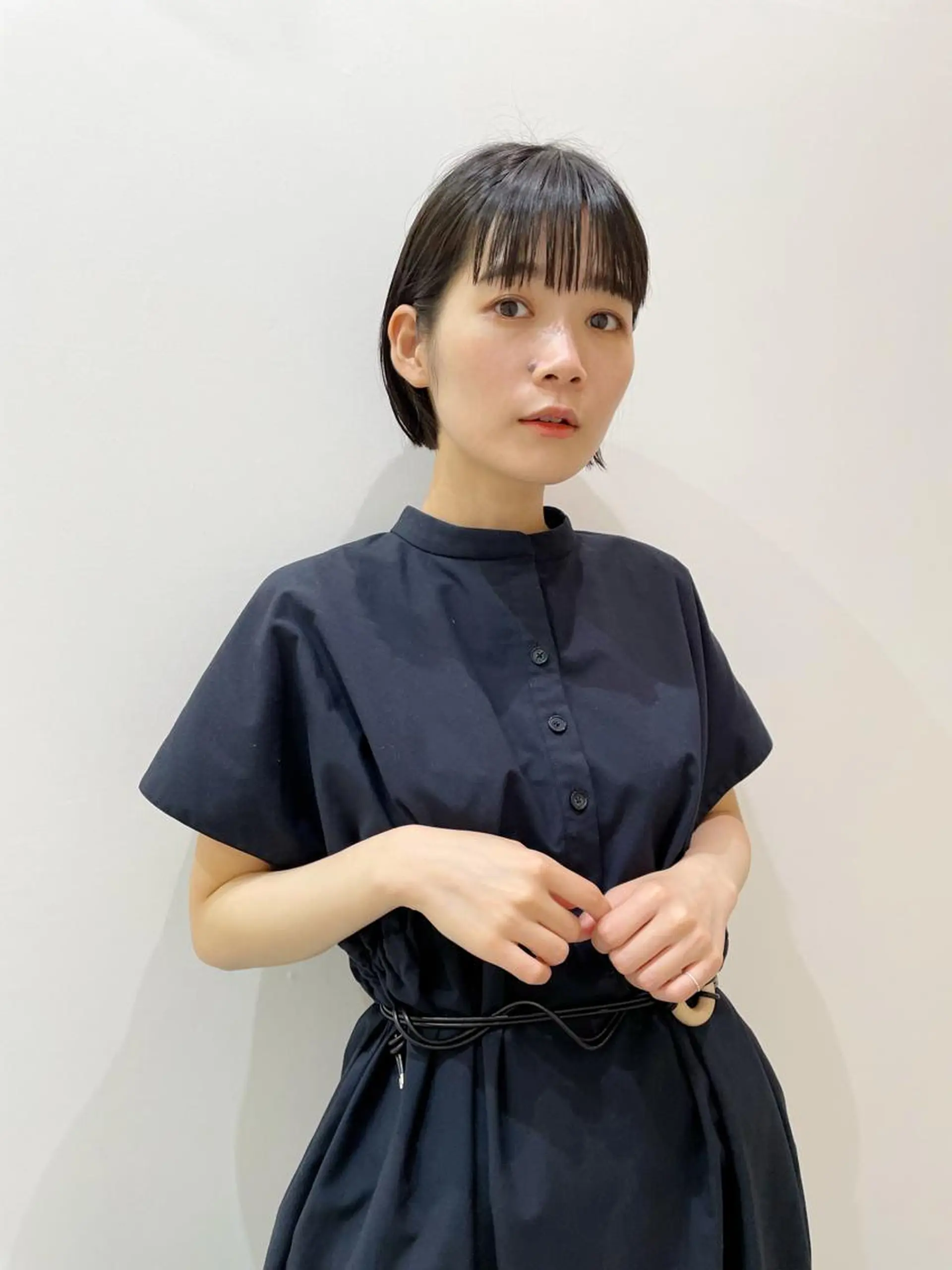 ショート 透明感カラー🌿 CARICIA三浦のヘアスタイル