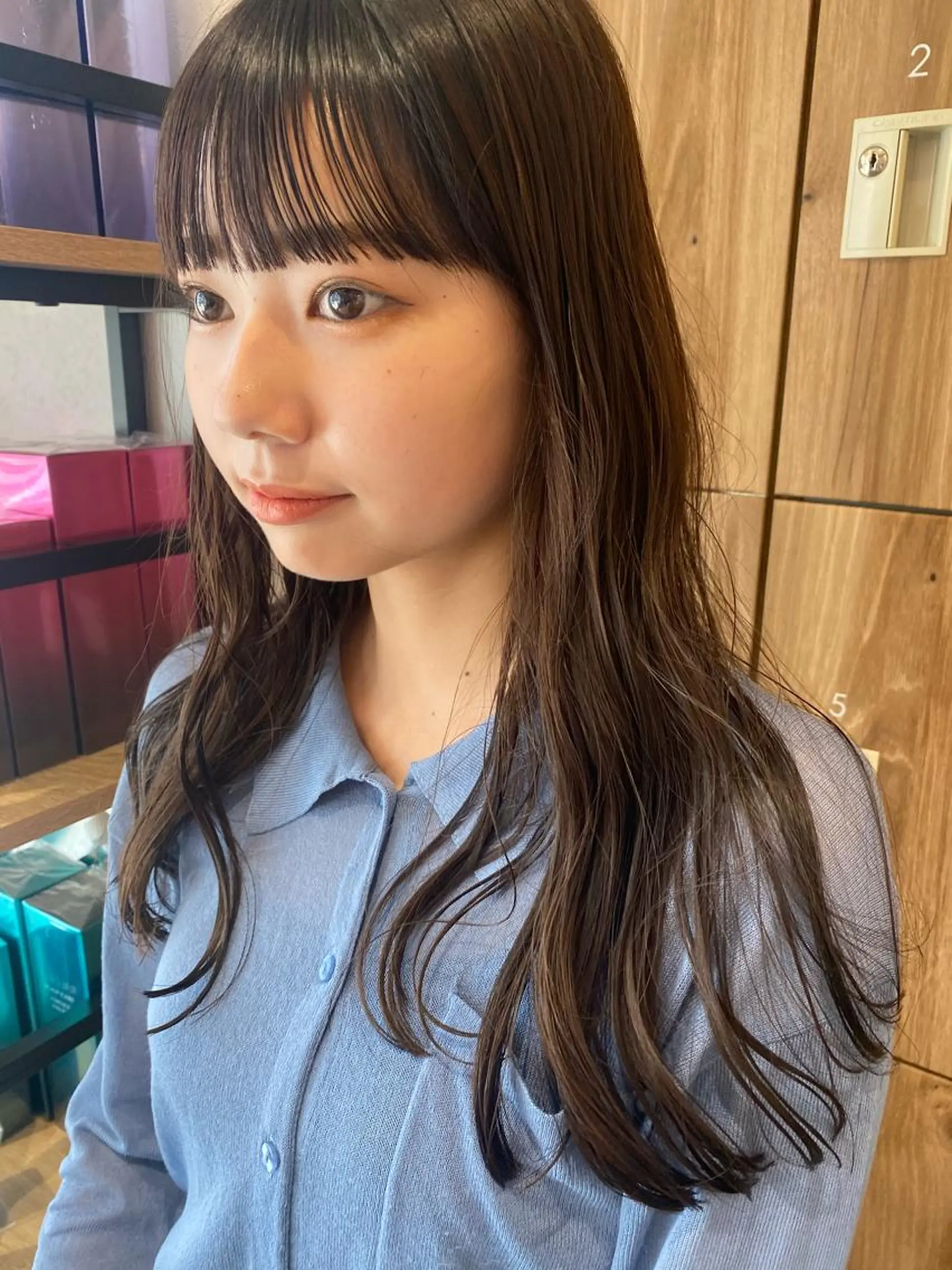 ロング カラー パーマ ヘアアレンジ パーマ指名No1 /namiのヘアスタイル