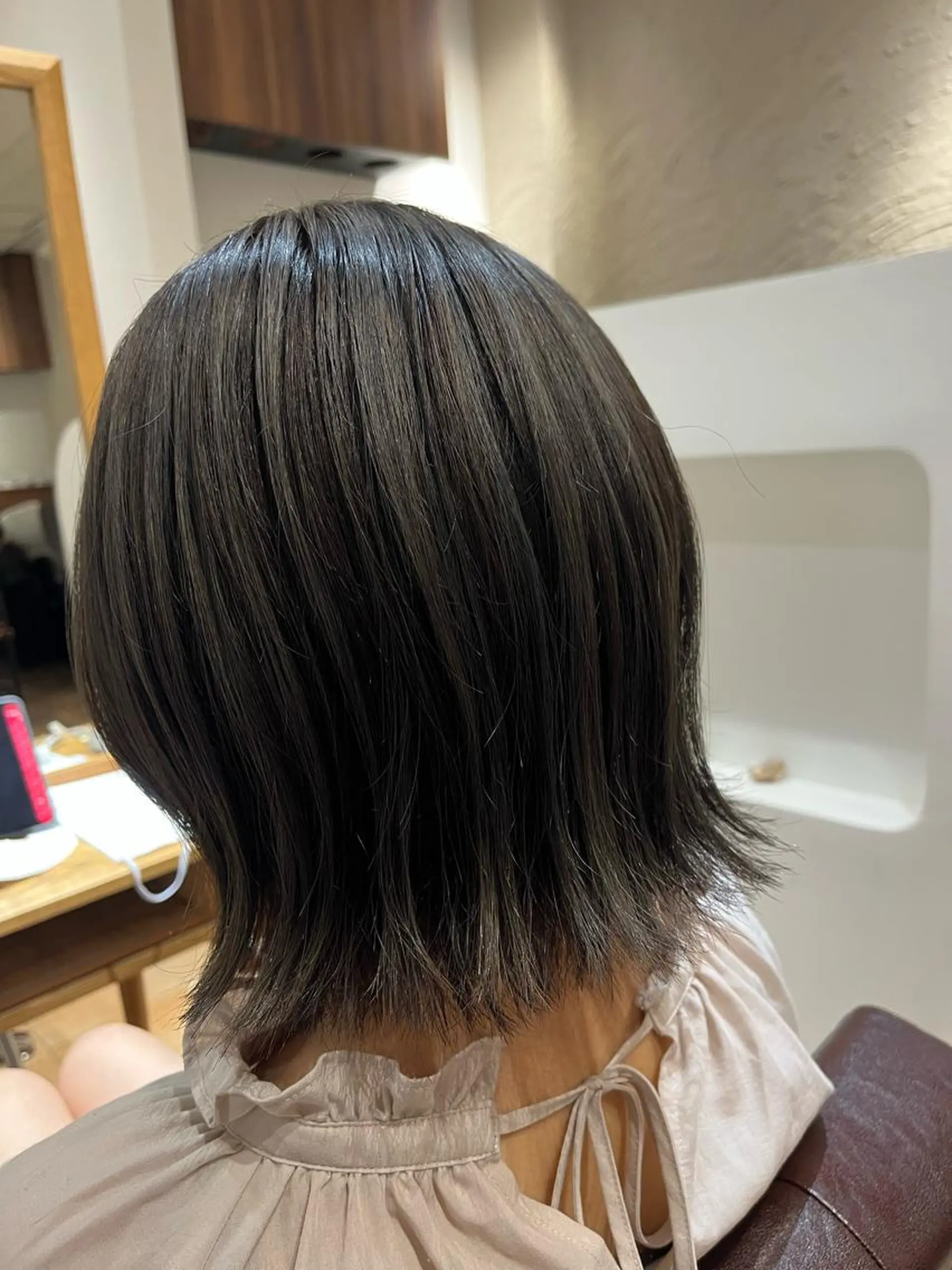 ミディアム カラー ダークグレー カット ヘアカラー トリートメント 🌈透明感カラー🌈 🌟吉田祐介🌟のヘアスタイル