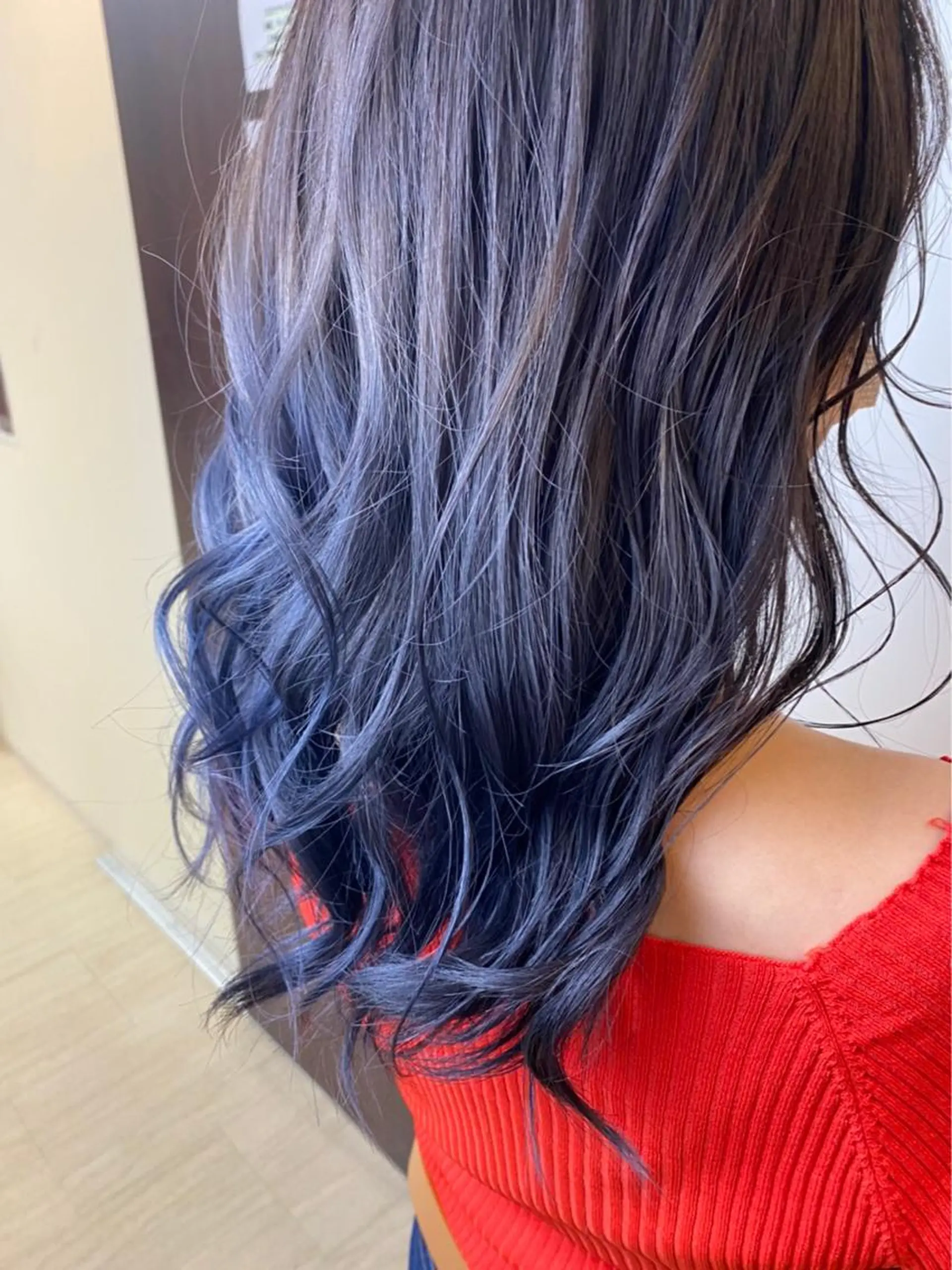 ロング カラー グラデーションカラー Hair make frei所属・メンズ専門美容師 堀井隼のヘアスタイル