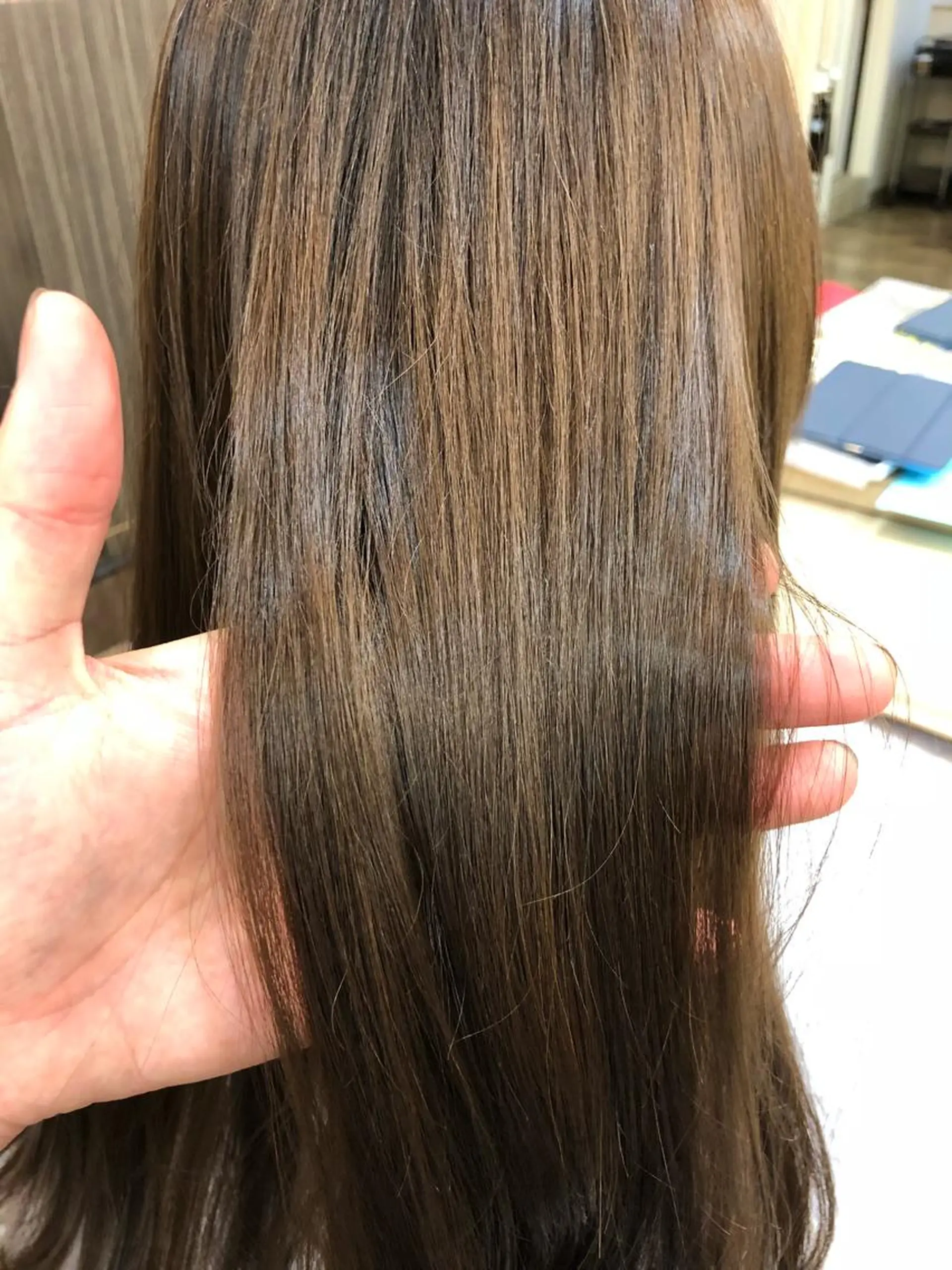 セミロング カラー ヘアカラー 尚平 髪質改善 大人のデザインカラーのその他イメージ