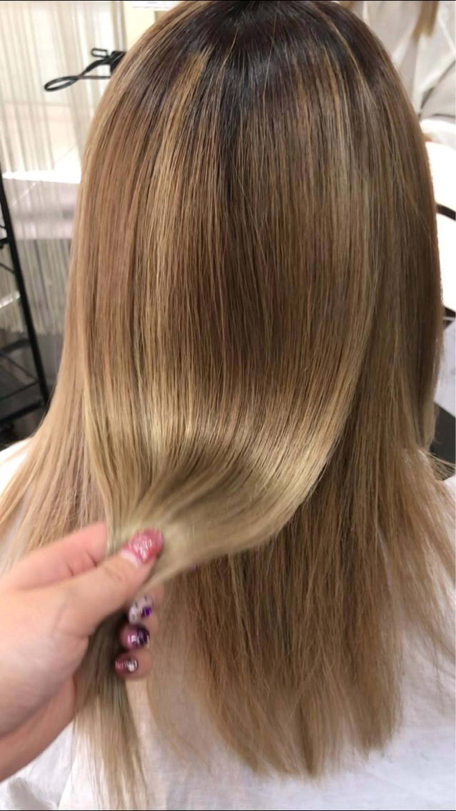 セミロング トリートメント E N T E R所属・🌕髪質改善/透明感 @ENTER大名のヘアスタイル