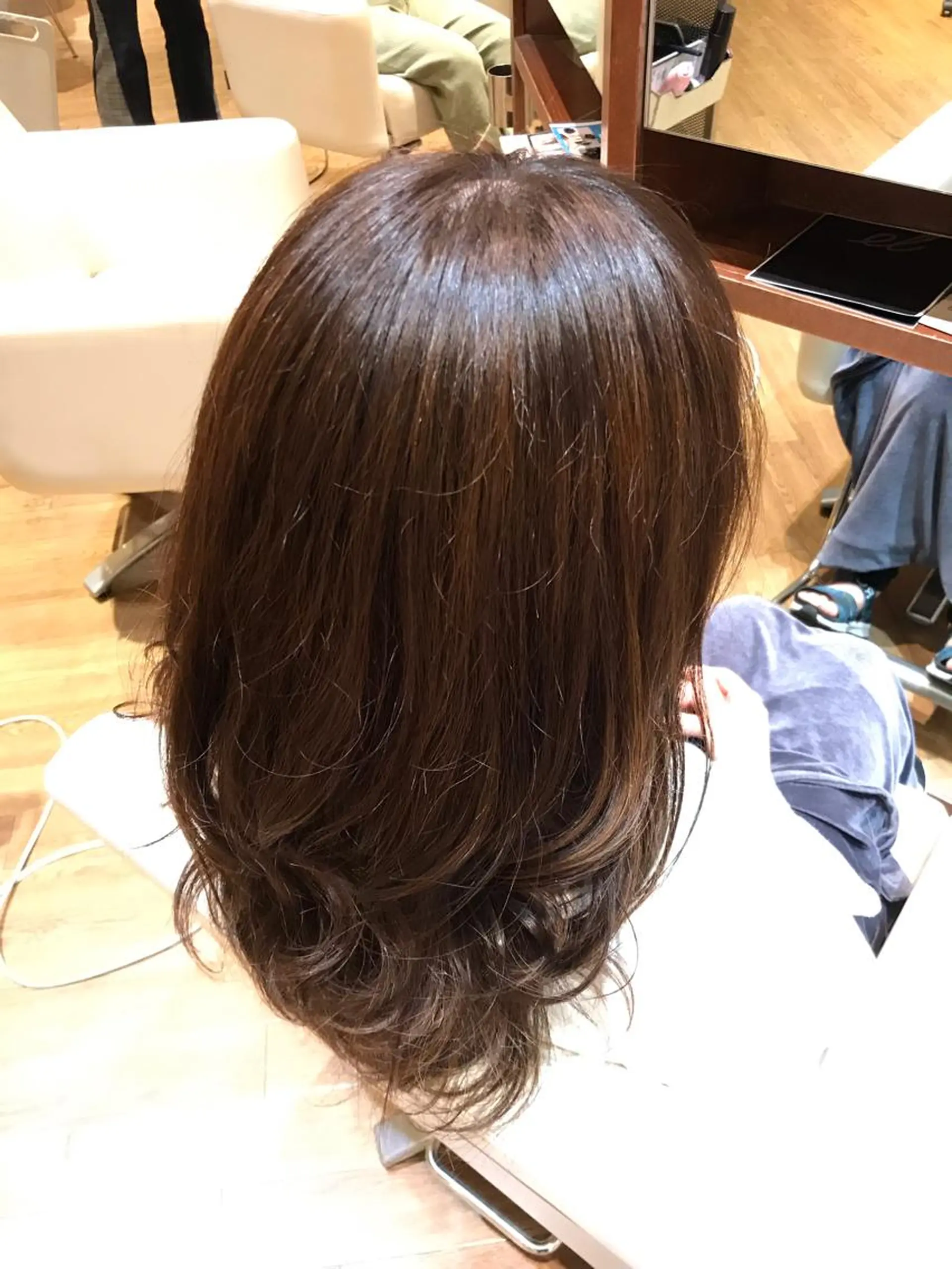 ロング k-two corso所属・パーマモデル募集🌈 森脇帆南のヘアスタイル