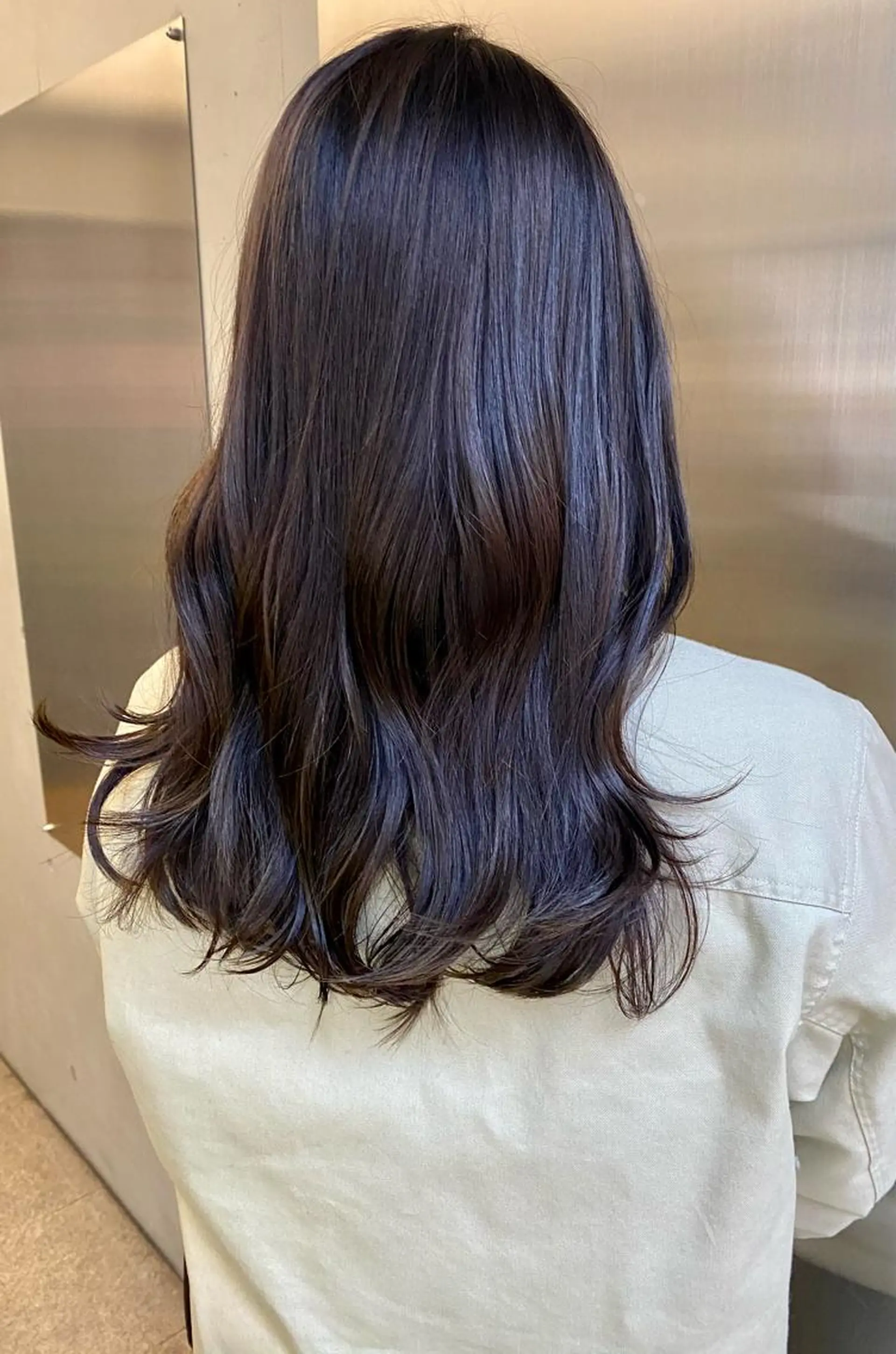 ロング カラー 🥣 hashi 🛋️のヘアスタイル