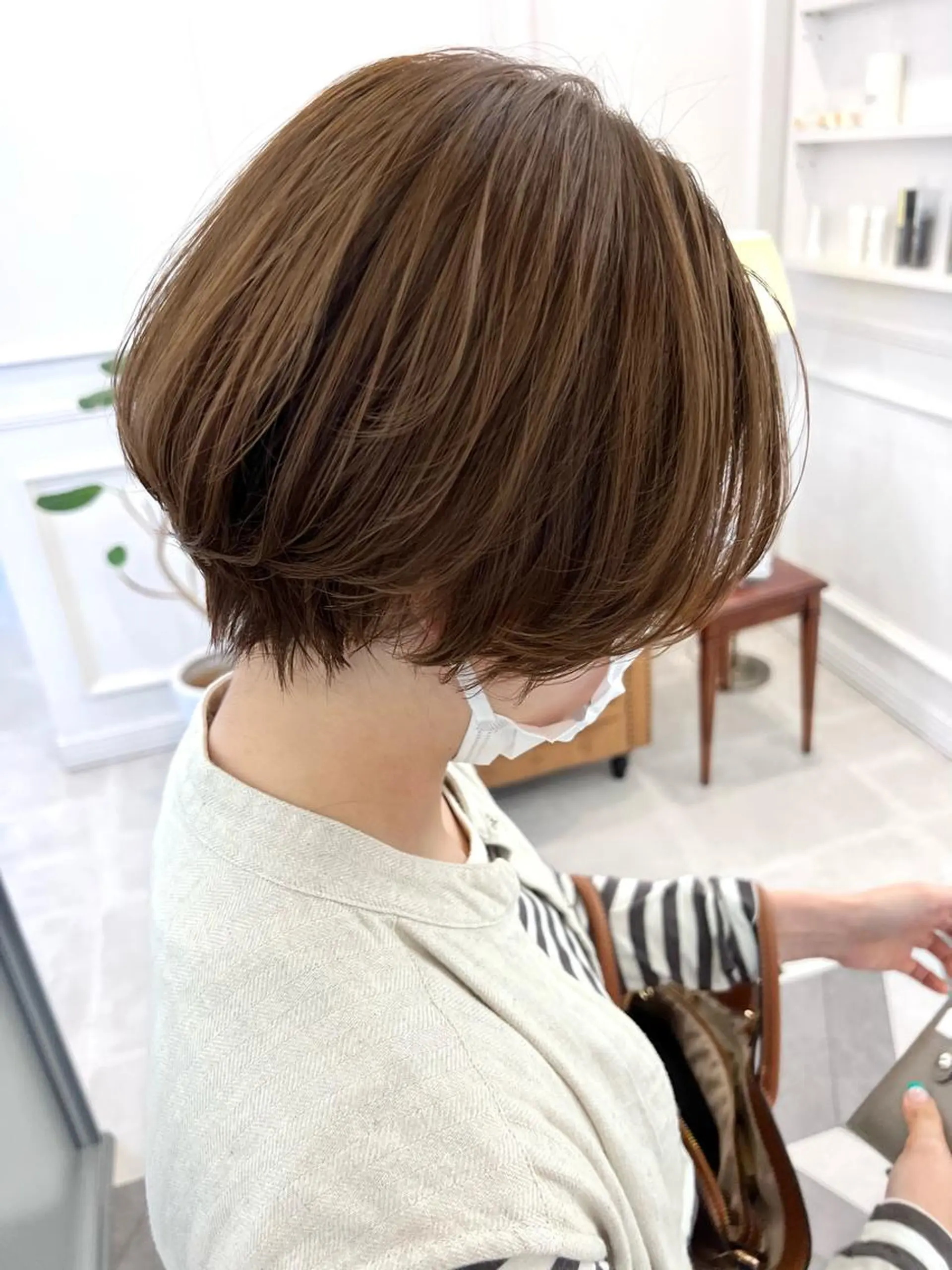 ショート カラー カット ヘアカラー ヘッドスパ TriumpH天王寺店【ミルボンAujua認定サロン】所属・SAKI🐈‍⬛【 HAPPY届けます】のヘアスタイル