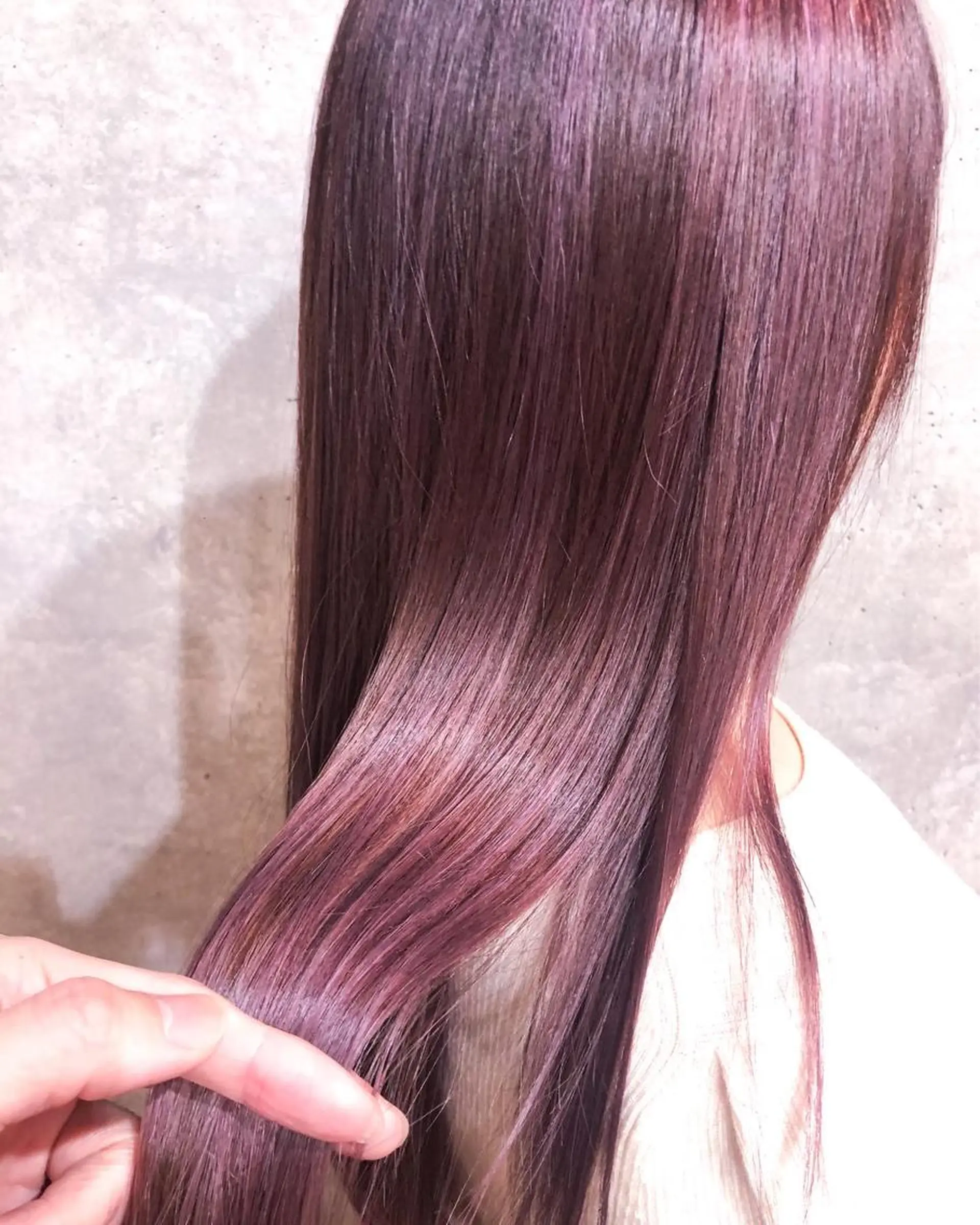 ロング カラー WISTERIA ANNEX 銀座【ウィステリア アネックス】所属・髪質改善 スペシャリストのヘアスタイル