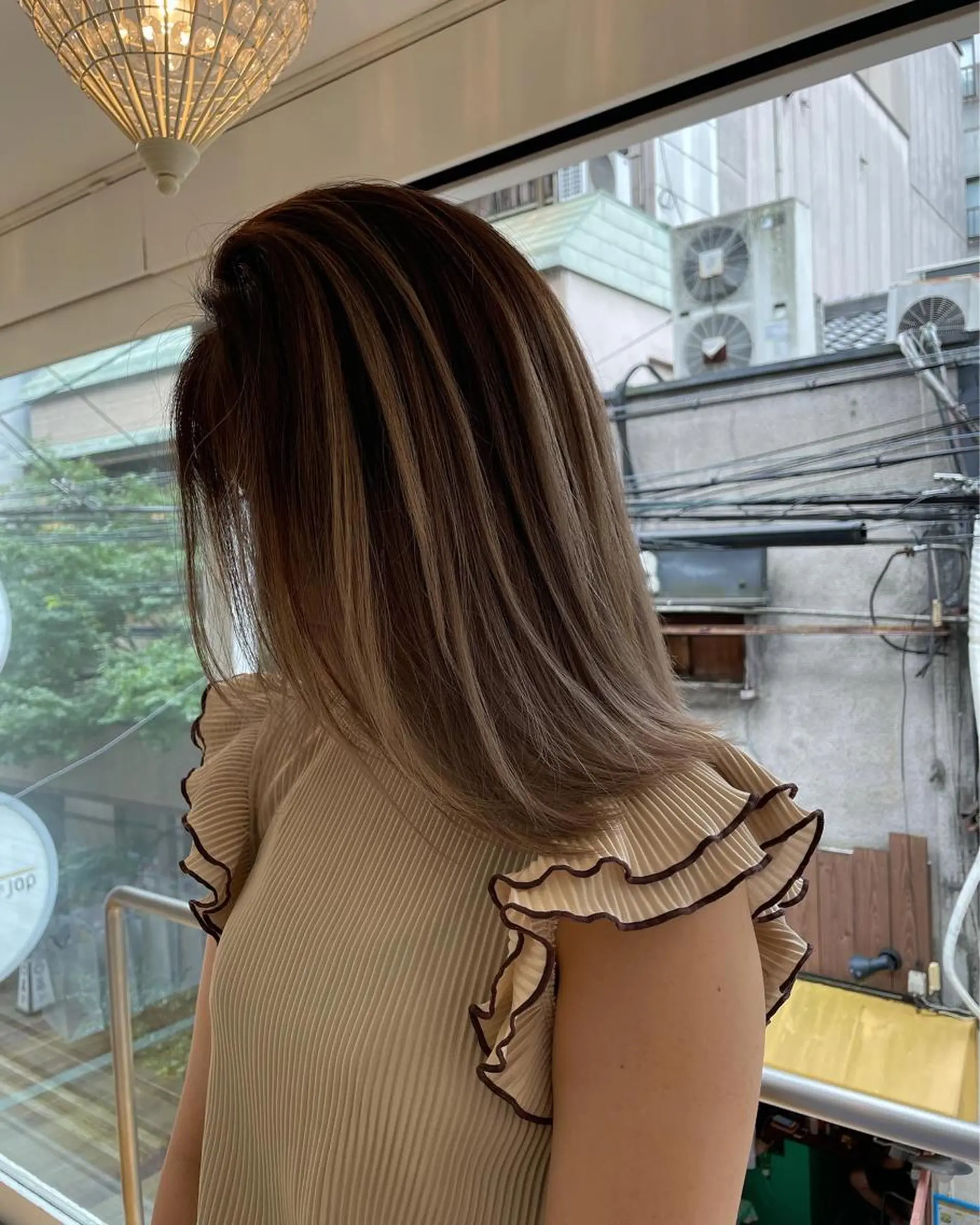 ミディアム カラー ヘアカラー トリートメント Tao所属・藤川 大智のヘアスタイル