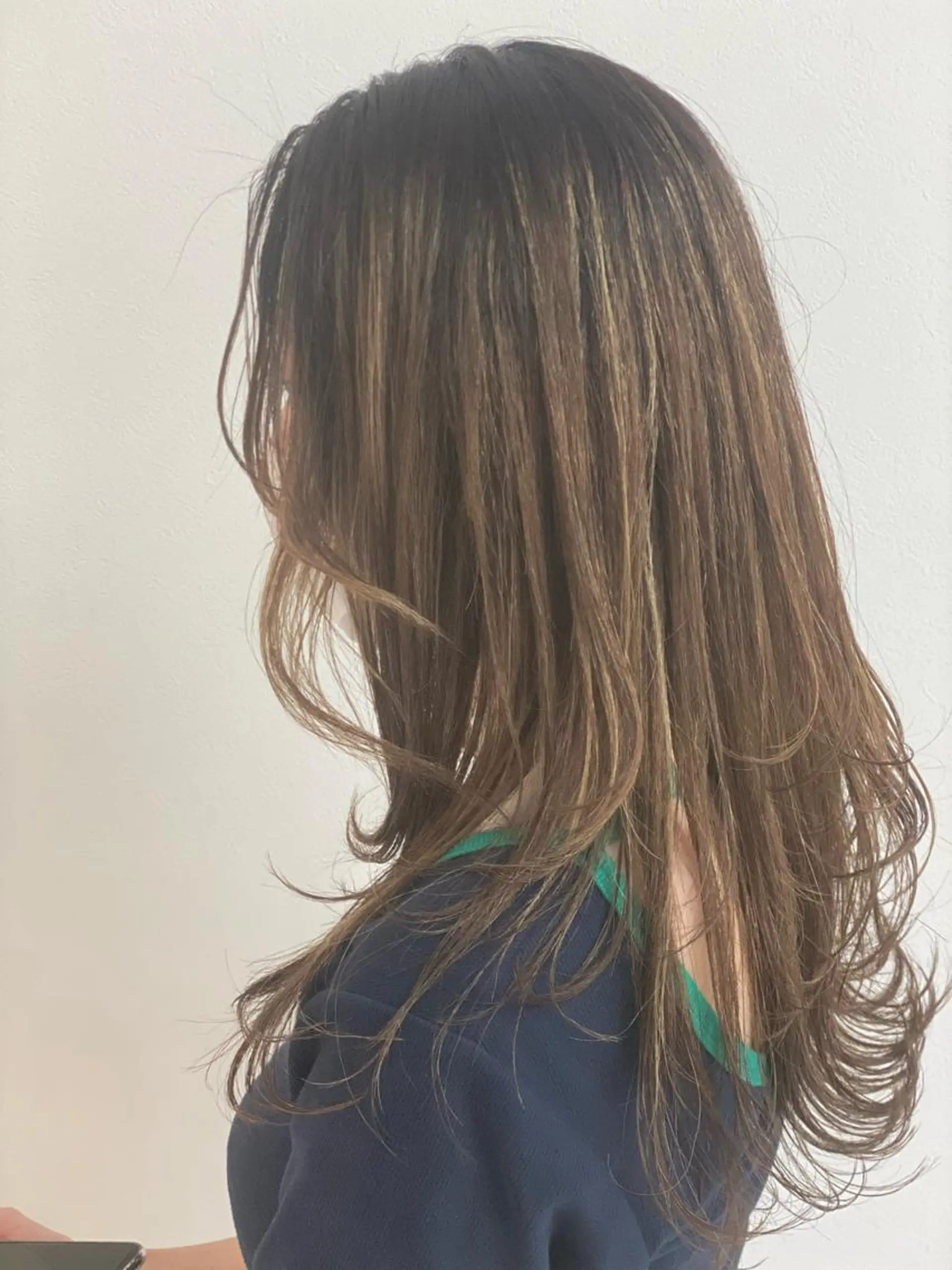 セミロング カラー カット ヘアカラー ✨オール年代🆗 🤍内田亜由子のヘアスタイル
