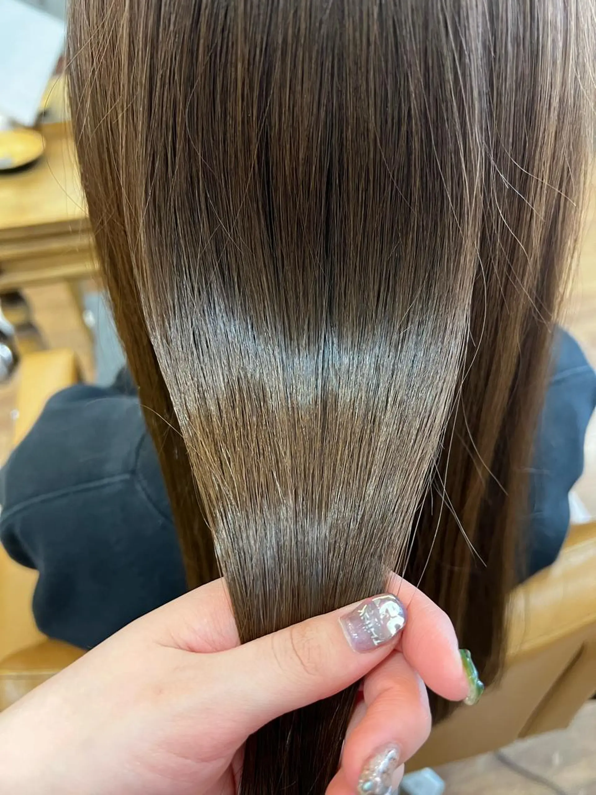 ロング スパニスト おおつかちなつのヘアスタイル