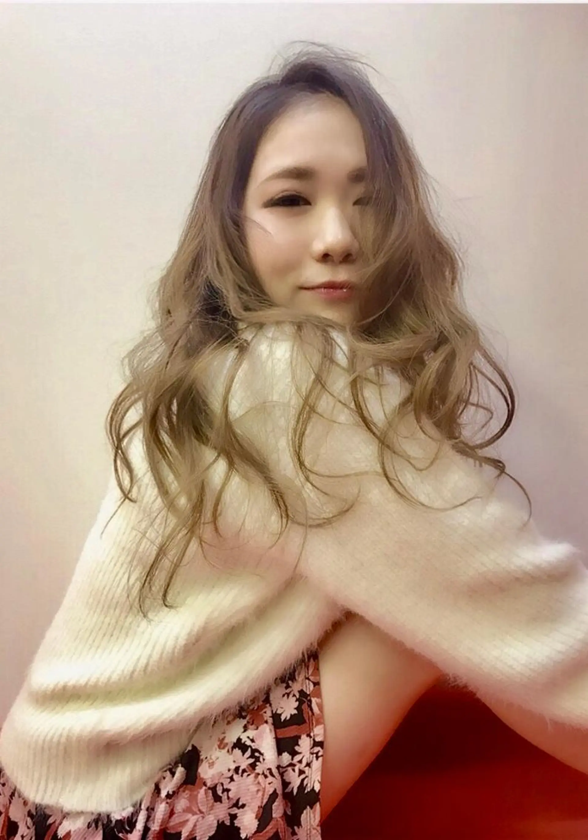 セミロング カラー パーマ ヘアアレンジ backstage.AZ所属・吉川 宙翔のヘアスタイル