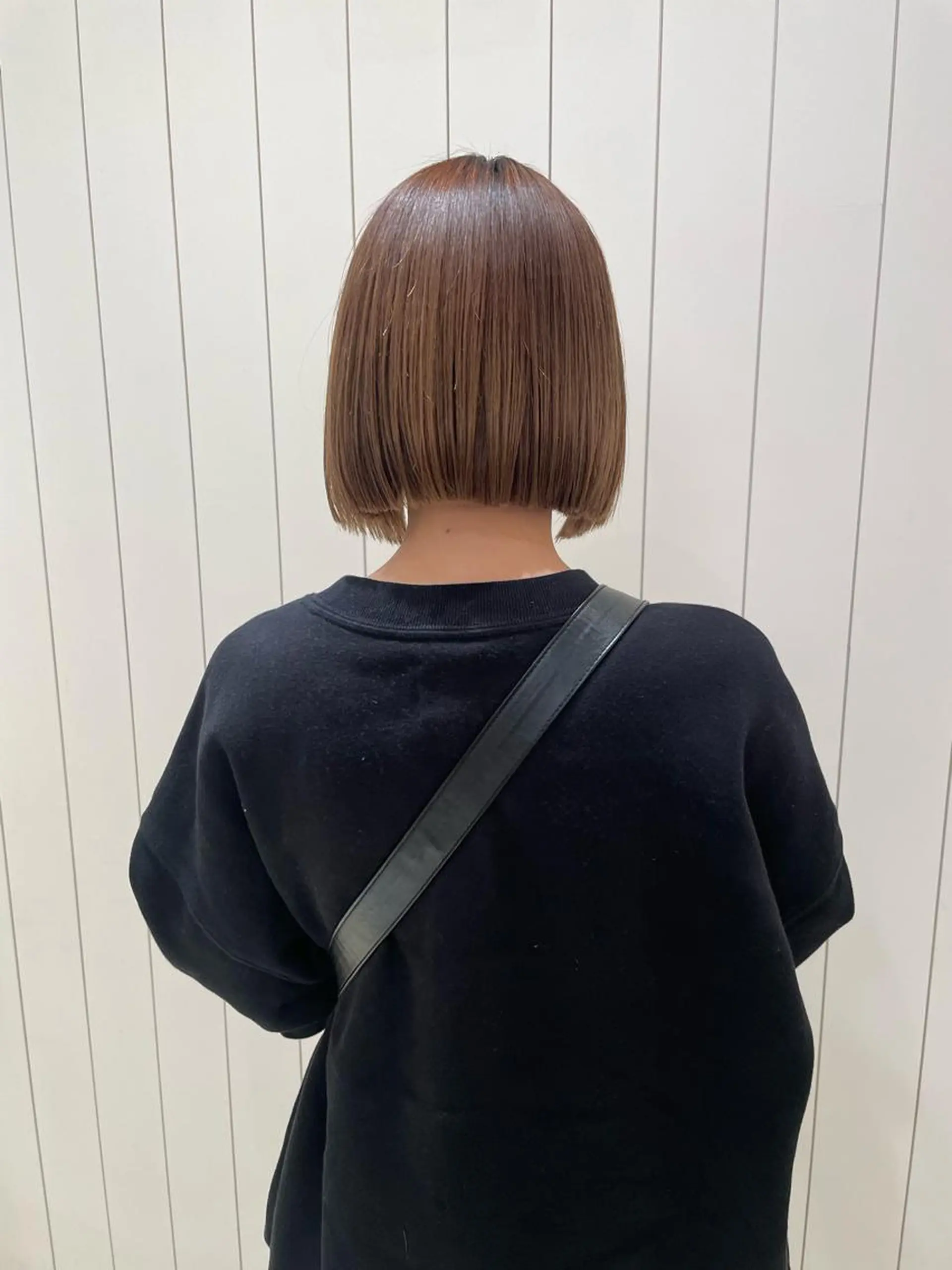 ショート カラー ボブ fumi 韓国hairのヘアスタイル
