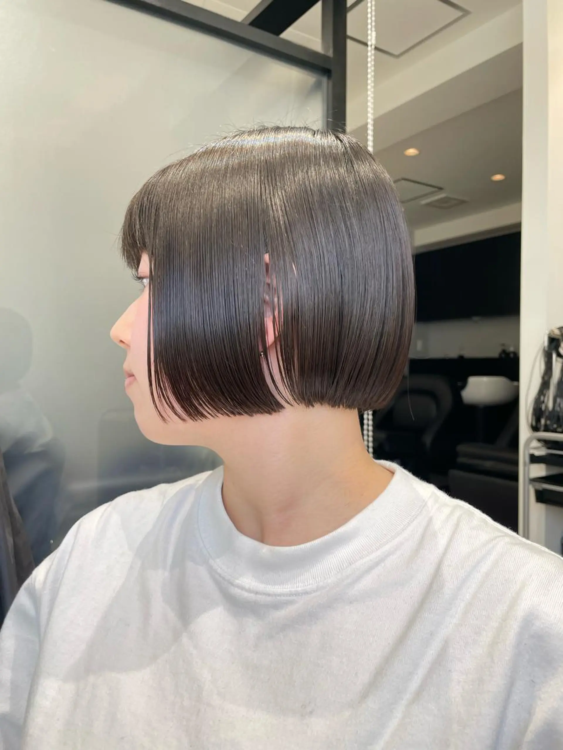 ショート ショートボブ ベリーショート ボブ ショートヘア カット トリートメント ヘアセット メンズ特化 パーマ/オザワのヘアスタイル