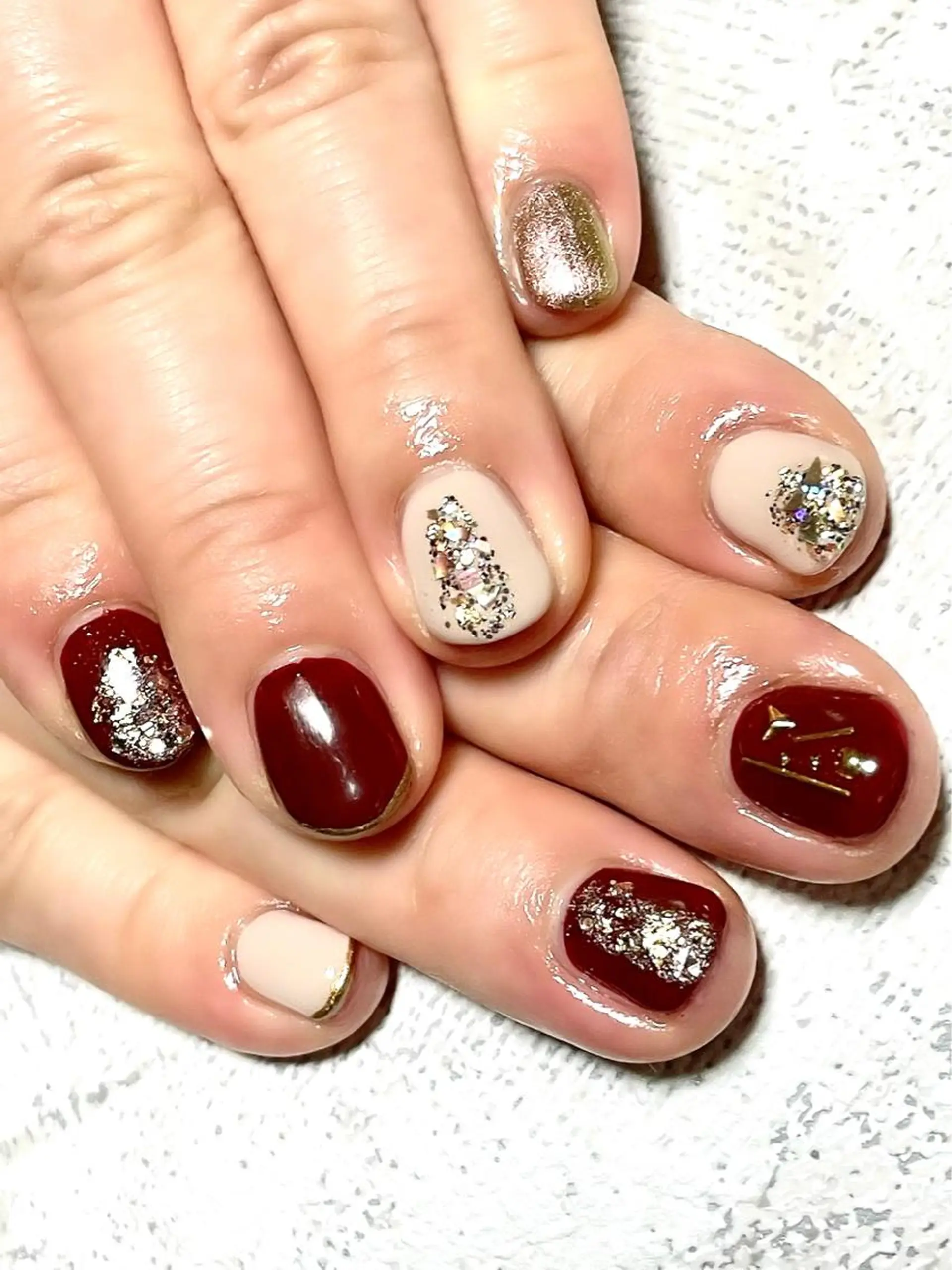 ネイル ワンカラーネイル シンプルネイル maison de charme Beauté所属・Beaute IORIのネイルデザイン