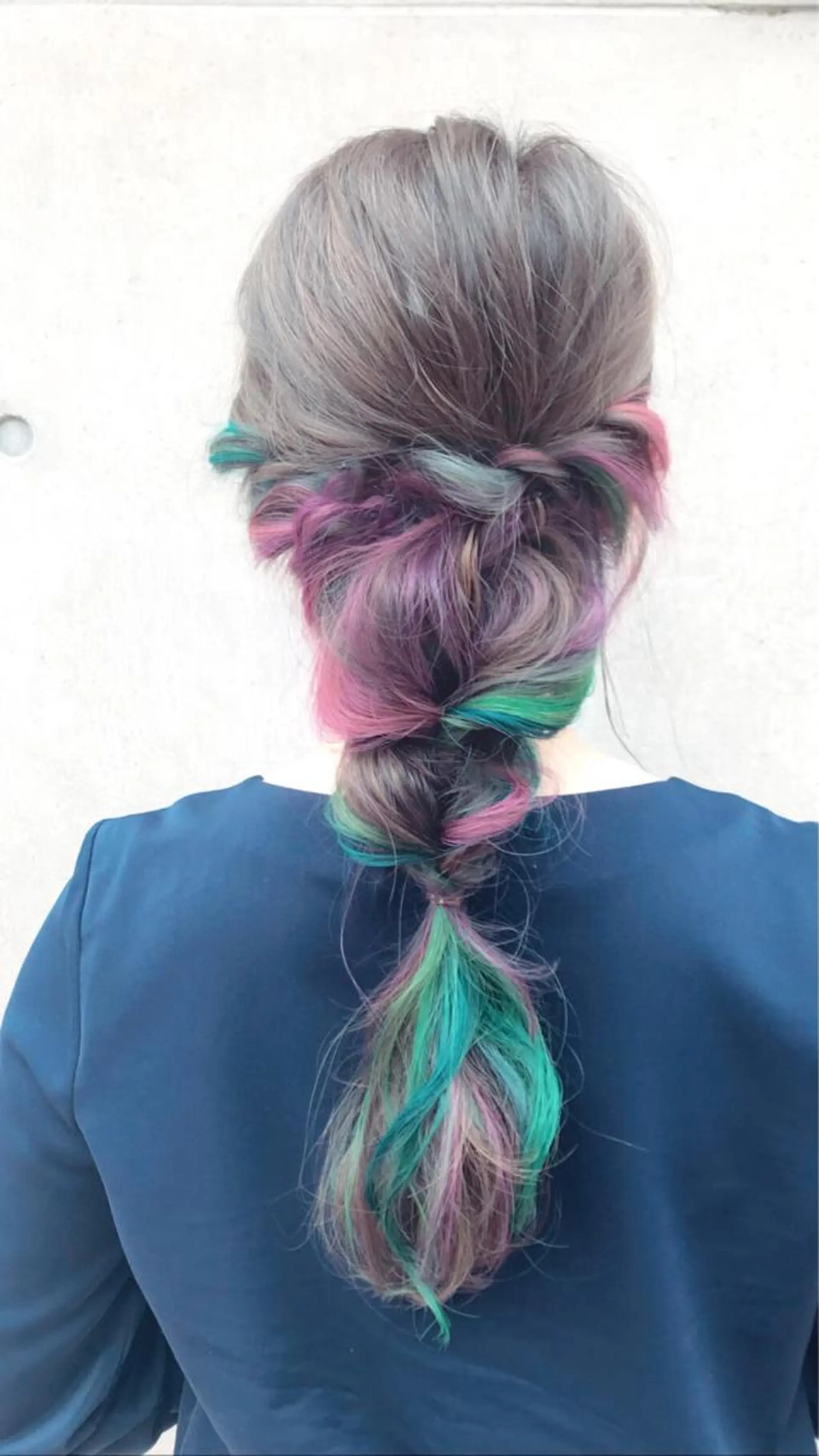 ロング カラー ヘアアレンジ インナーカラー ユニコーンカラー まつげと美容室/ 個室/瀬戸 一菜のヘアスタイル