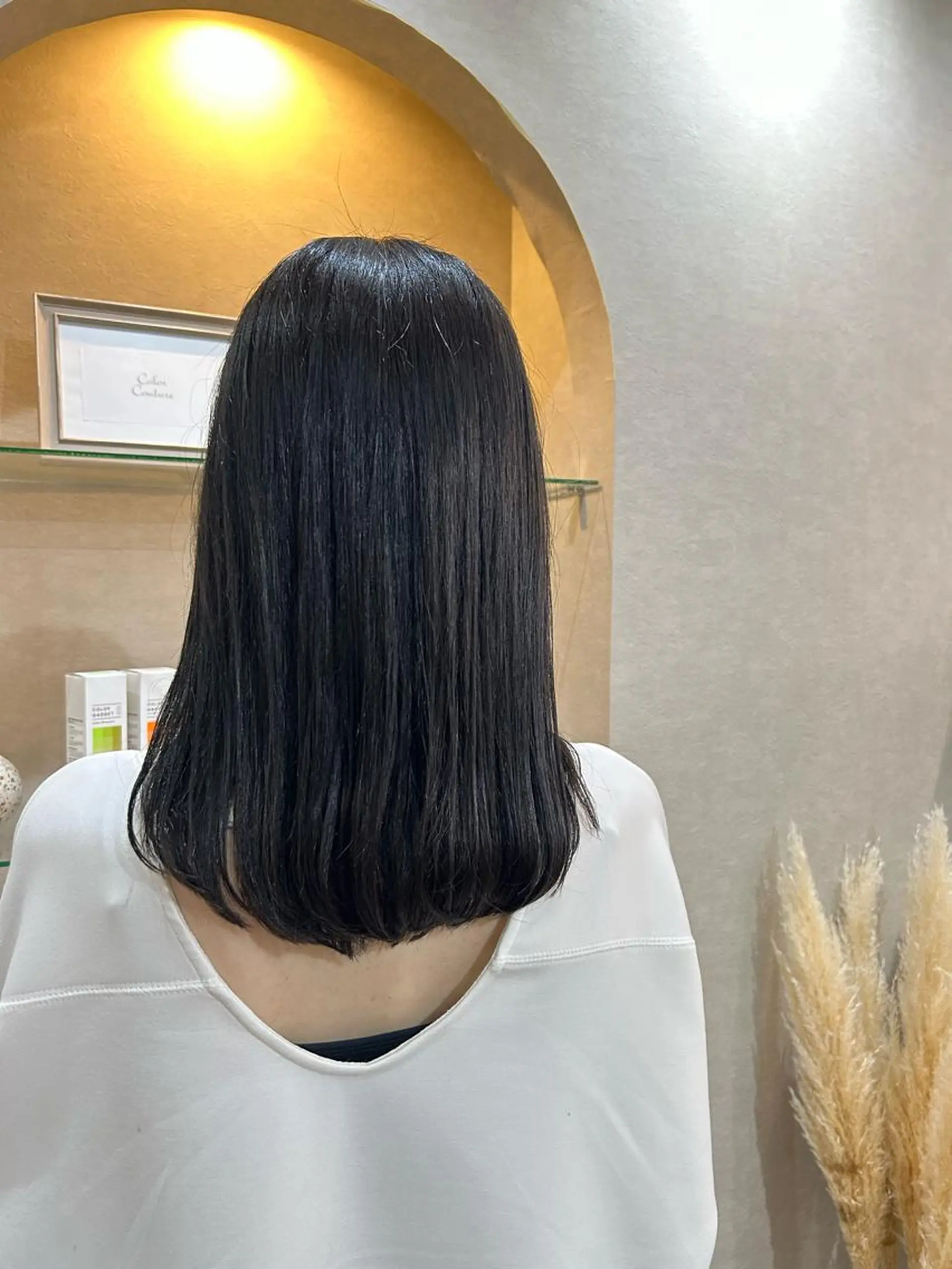 セミロング カラー ヘアアレンジ 💠 AYAKA💠のヘアスタイル