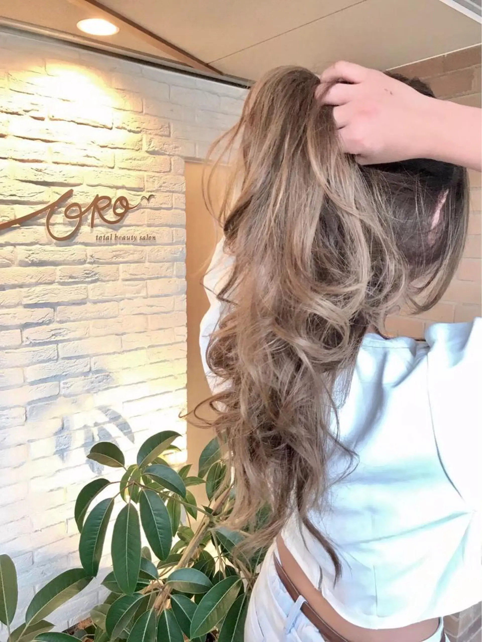 ロング カラー 新店舗ORO塚口店 3月15日Open✨のヘアスタイル