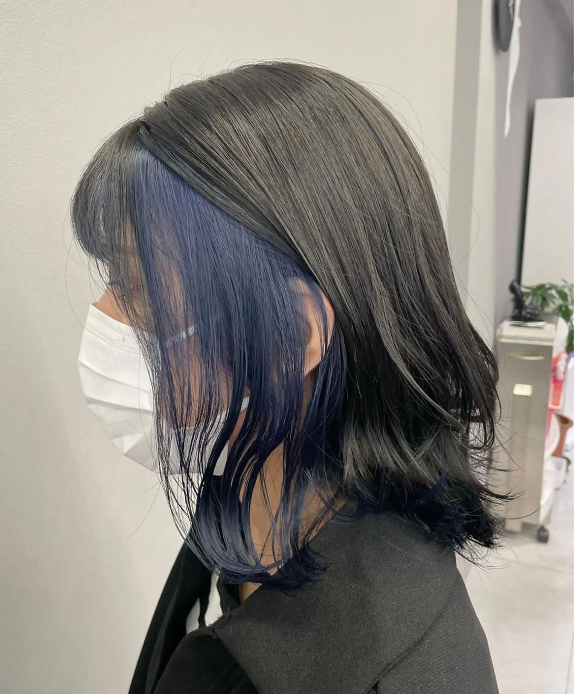 ミディアム カラー ate.心斎橋 RYUKAのヘアスタイル