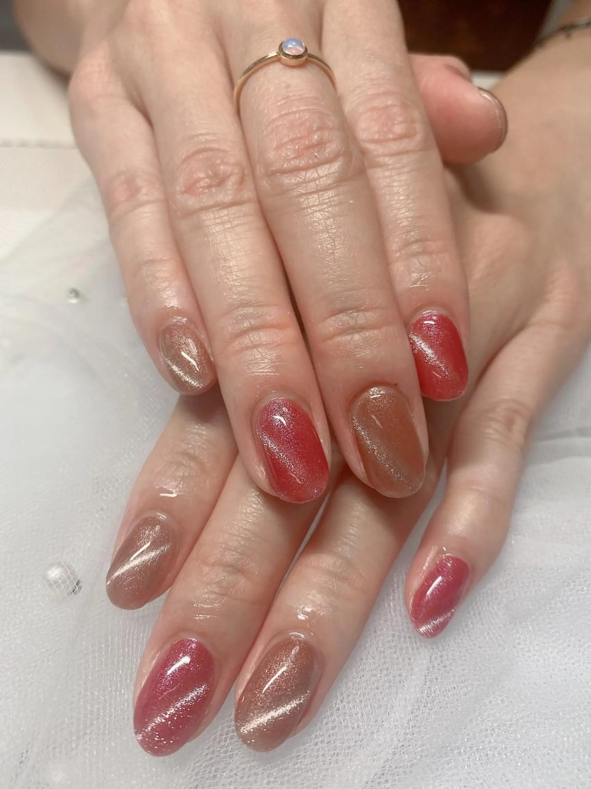 ネイル マグネットネイル ワンカラーネイル Jasmine nailsalon所属・ジャスミン ネイルサロンのネイルデザイン