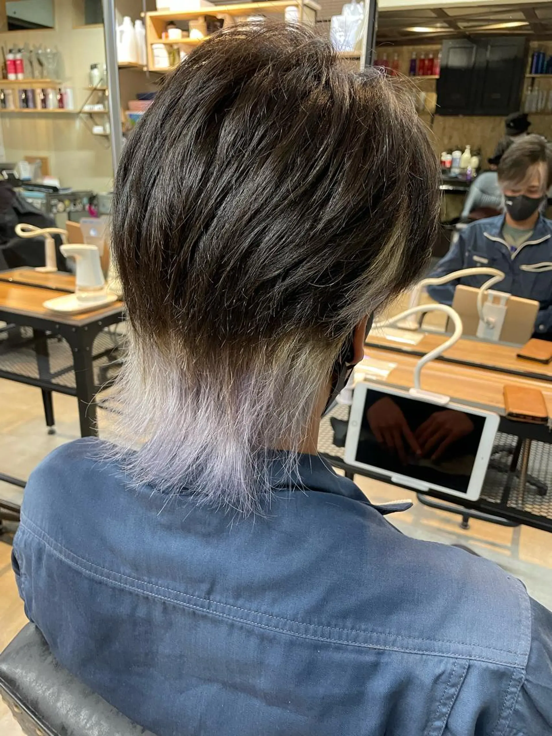 ショート カラー メンズ カット ヘアカラー トリートメント SEPHILE所属・メンズ韓国ヘア👹 KAJIのヘアスタイル