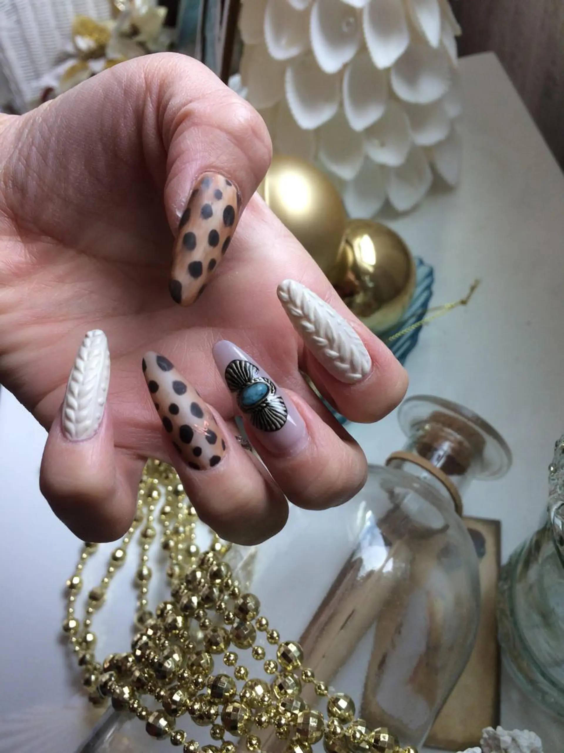 ネイル ハンドネイル Nailsalon E's cafeのネイルデザイン