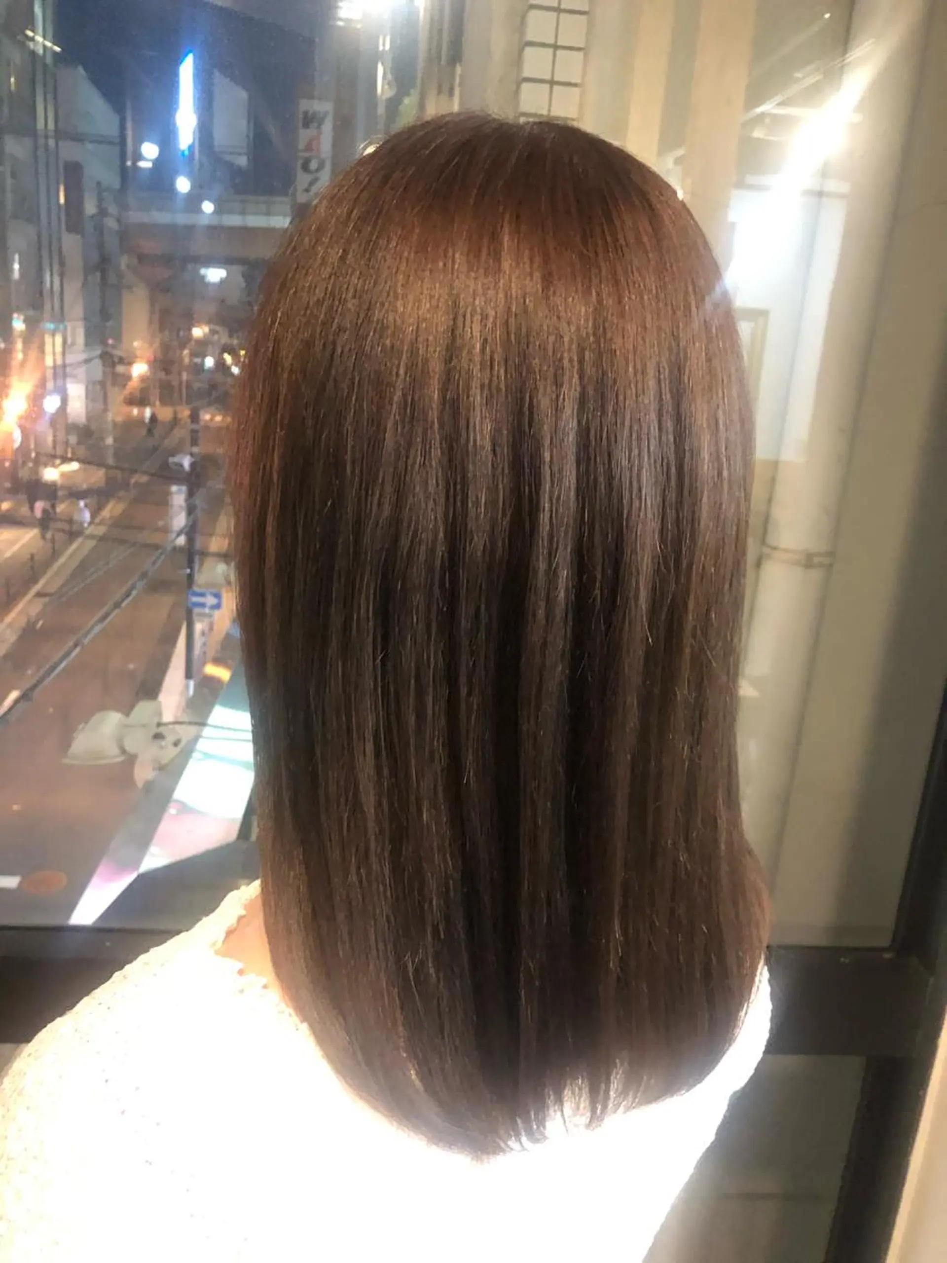 ミディアム カラー 髪質改善＆ブリーチ 伊勢　祐一郎のヘアスタイル