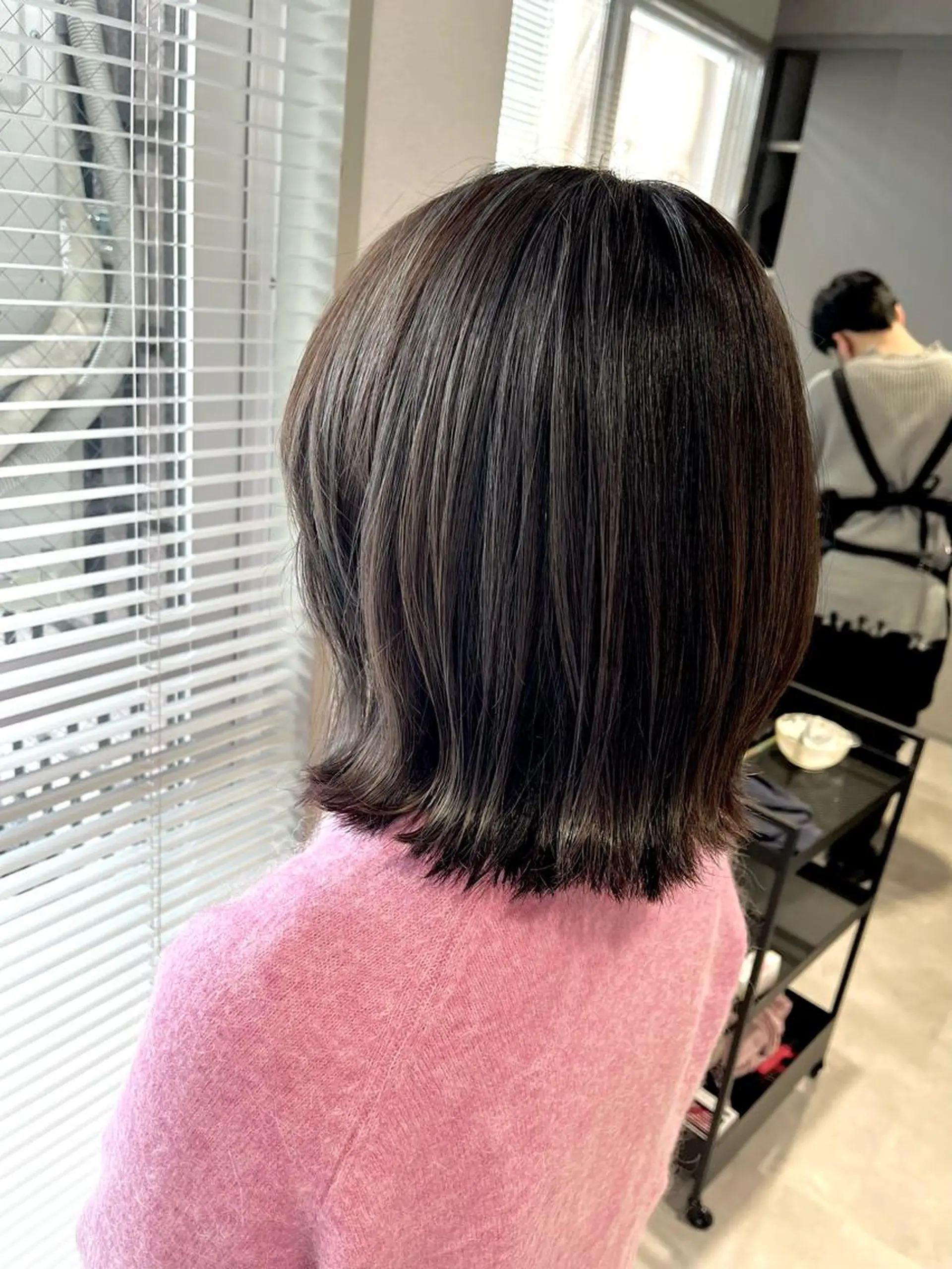 ショート カラー グレージュ ハイライトカラー ハイライト カット ヘアカラー トリートメント マンツーマン美容師 🫧‪久保友華菜🫧のヘアスタイル