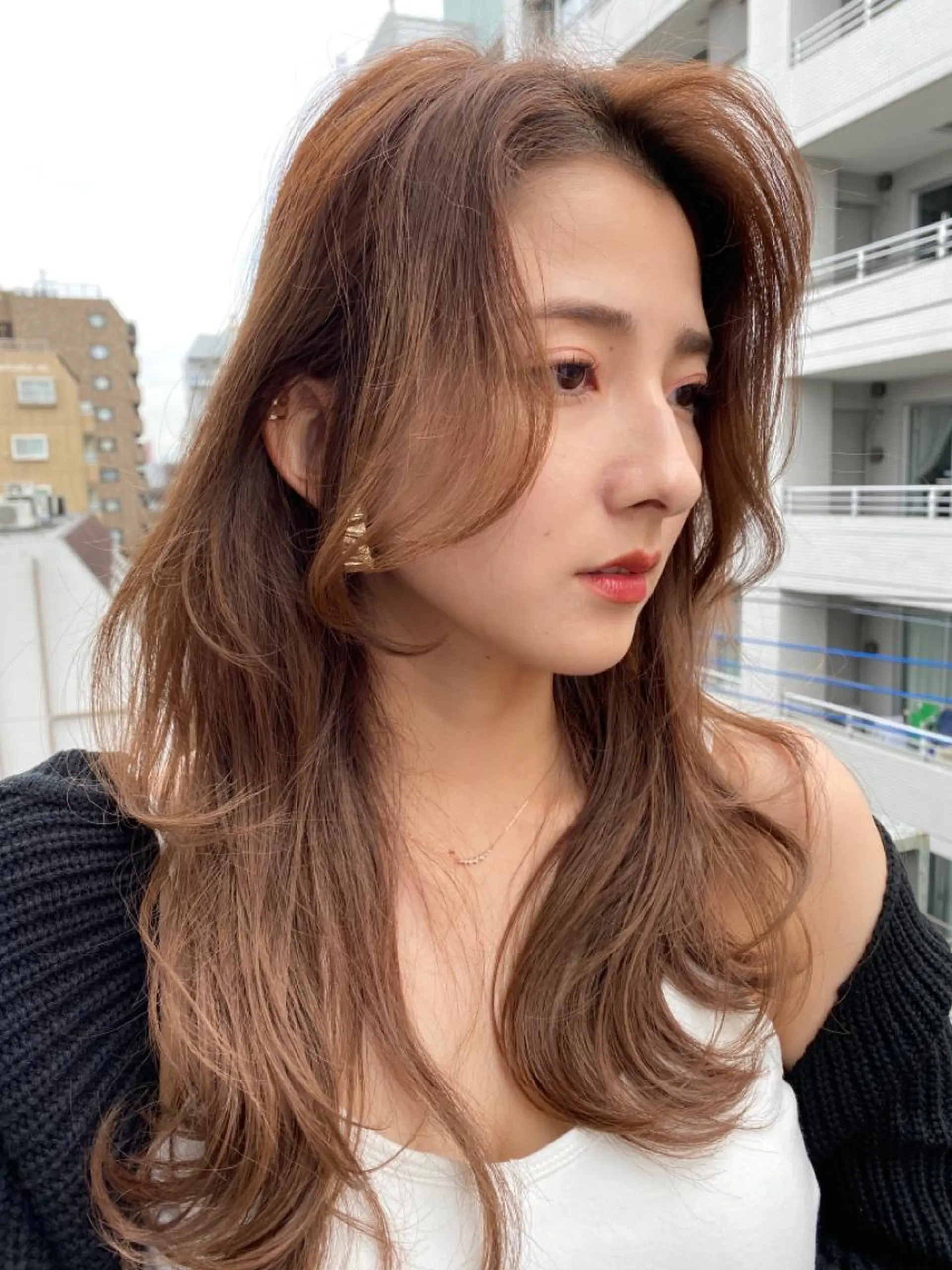 ロング SALOWIN吉祥寺suite店所属・似合わせレイヤー 🇰🇷荒木洋文のヘアスタイル