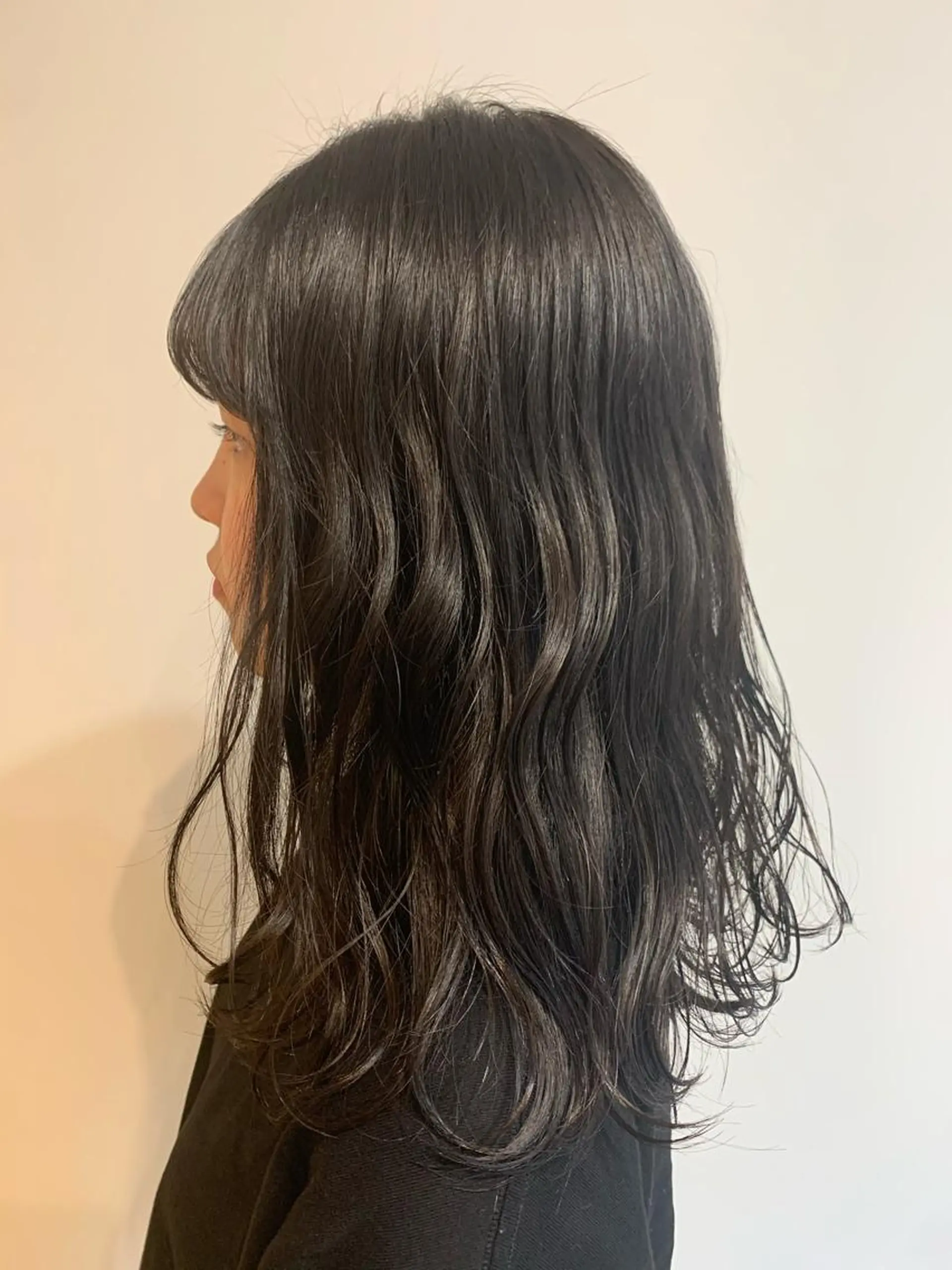 セミロング カラー misch by urban所属・名駅🦢大人艶カラー 🪽カミヤアカネのヘアスタイル