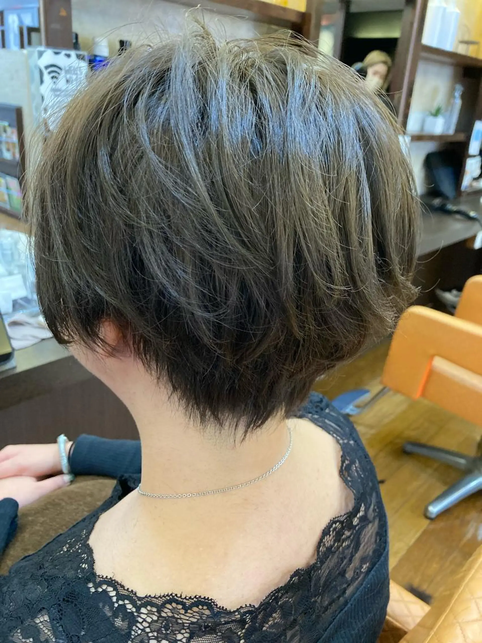 ミディアム カラー カット トリートメント WEST✂︎前田 明宏✂︎大和高田のヘアスタイル