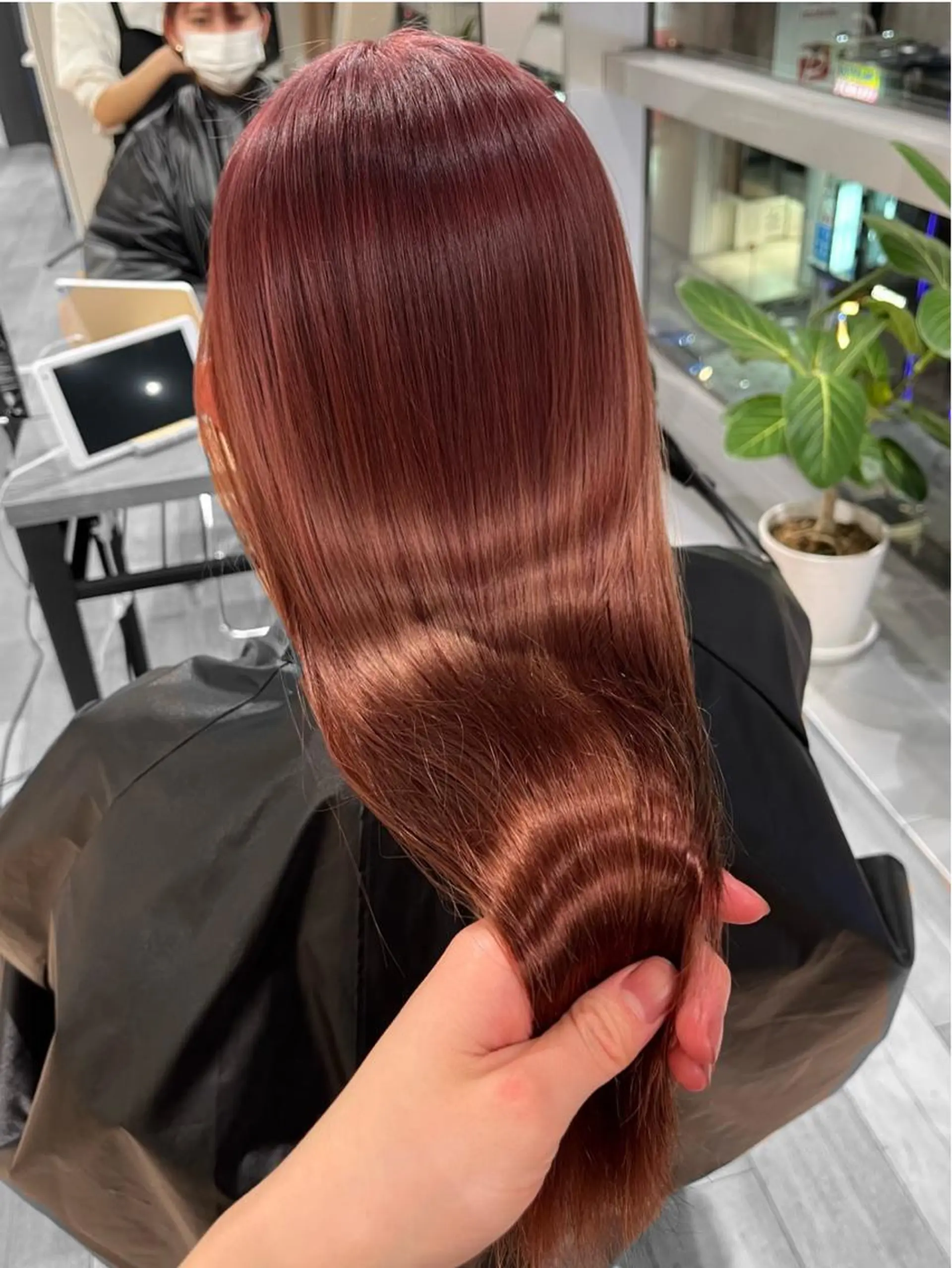 ロング カラー ヘアカラー 🤎HAZUKI🤎 ハイトーン✨エクステのヘアスタイル