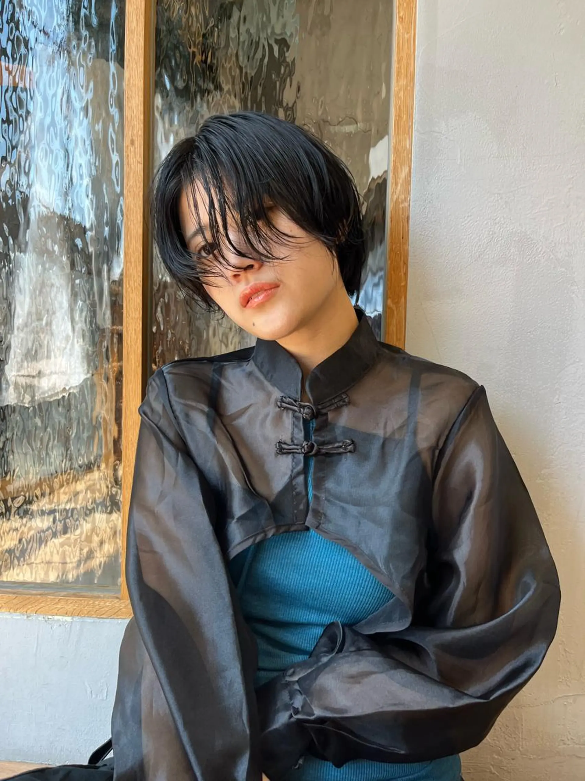 ショート カラー パーマ ヘアアレンジ メンズ キッズ ネイル マツエク・マツパ アイブロウ ショートヘア ショートネイル お洒落パーマ/ボブ ❄️Tomoka❄️のヘアスタイル