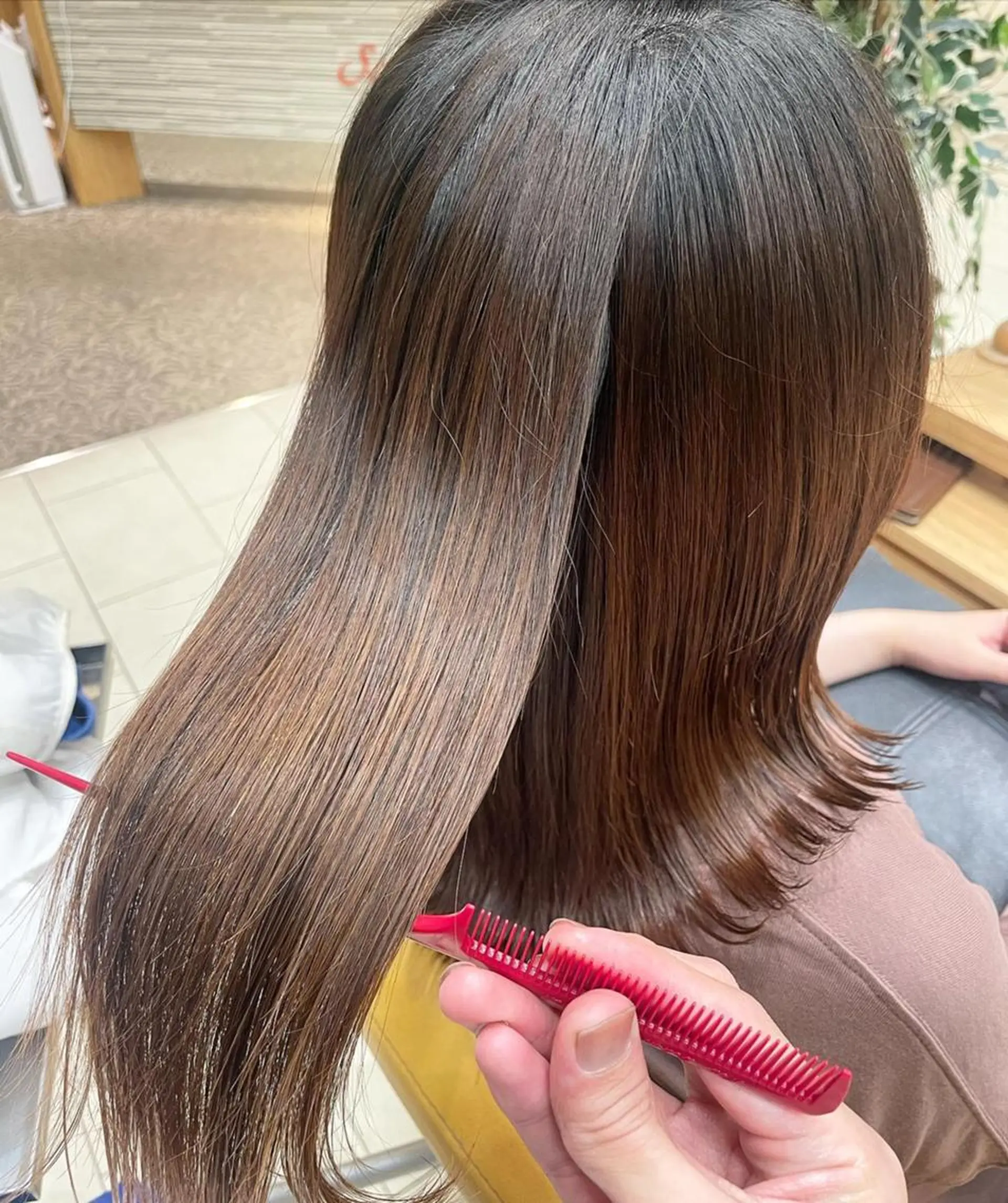 ロング 髪質改善 縮毛矯正 ♦️モテ髪創作者 SUGA♦️のヘアスタイル