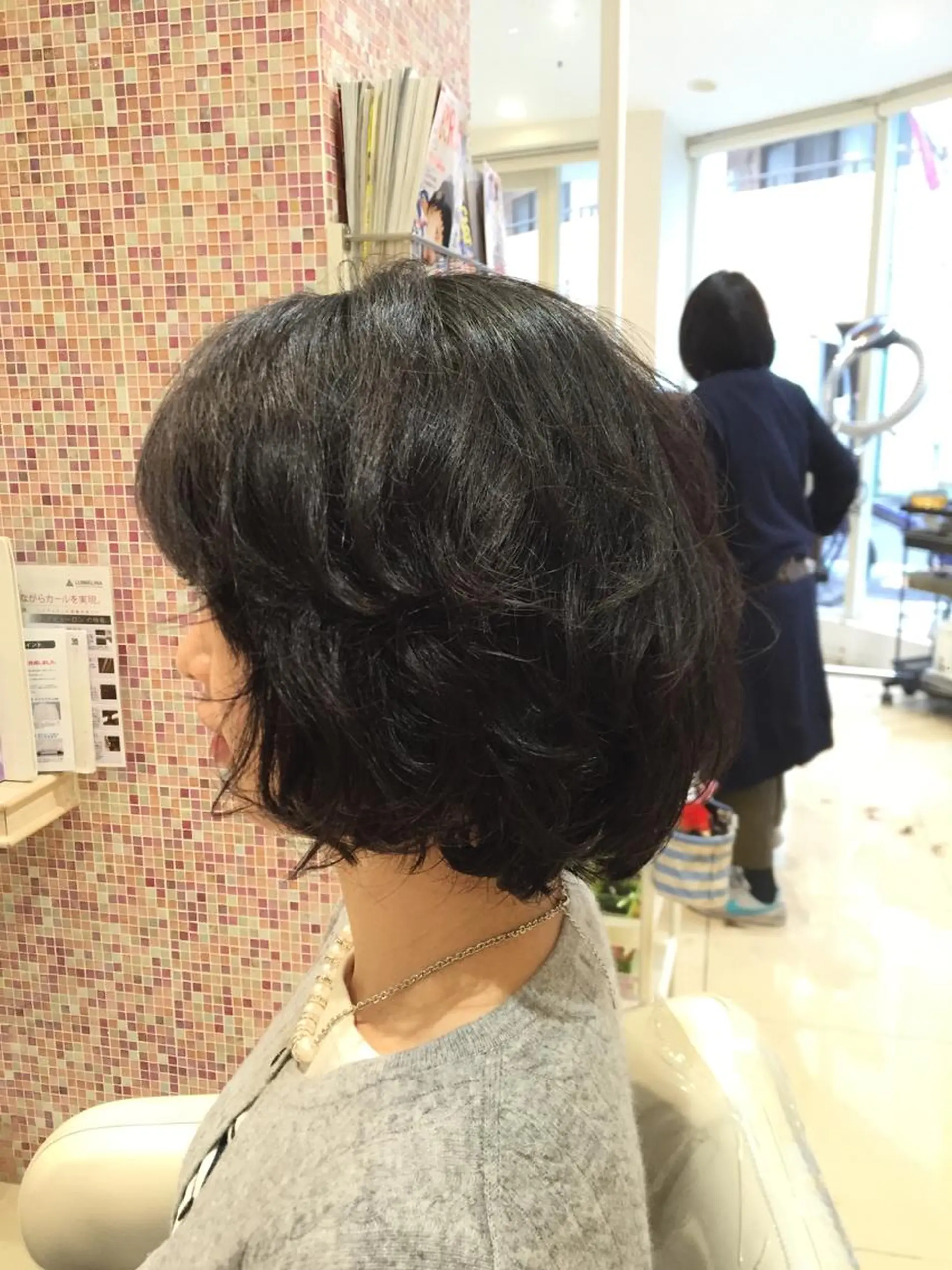 ショート カット パーマ 堀井 猛史のヘアスタイル