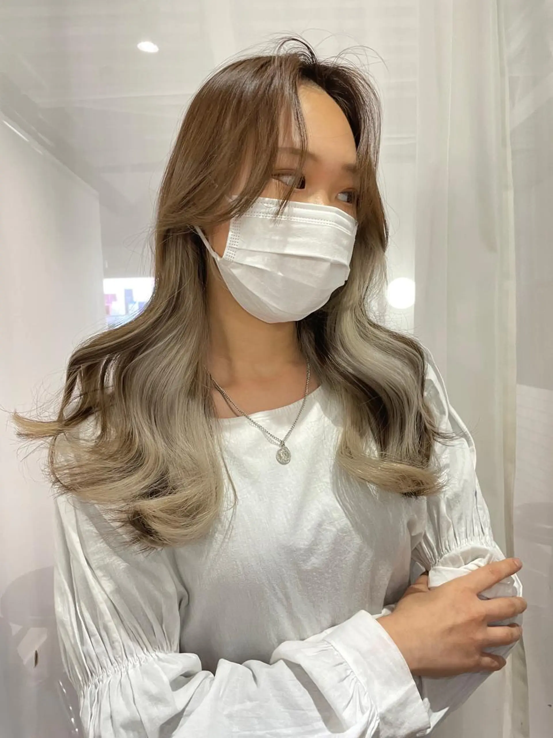 ロング 韓国風ヘア 韓国/レイヤー NOISM天王寺のヘアスタイル