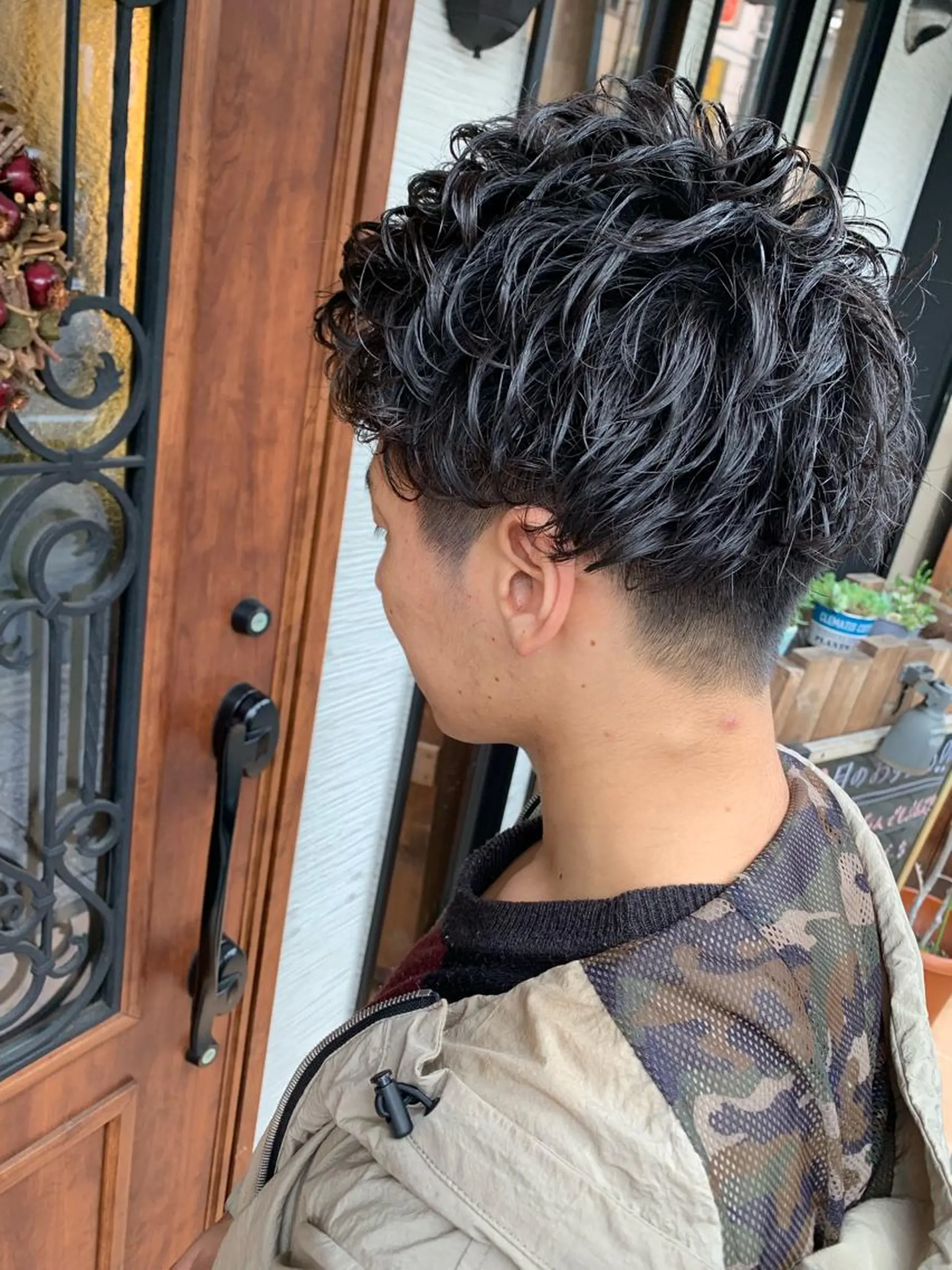 パーマ メンズ メンズパーマ カット パーマ yoshi (高橋福博)のヘアスタイル