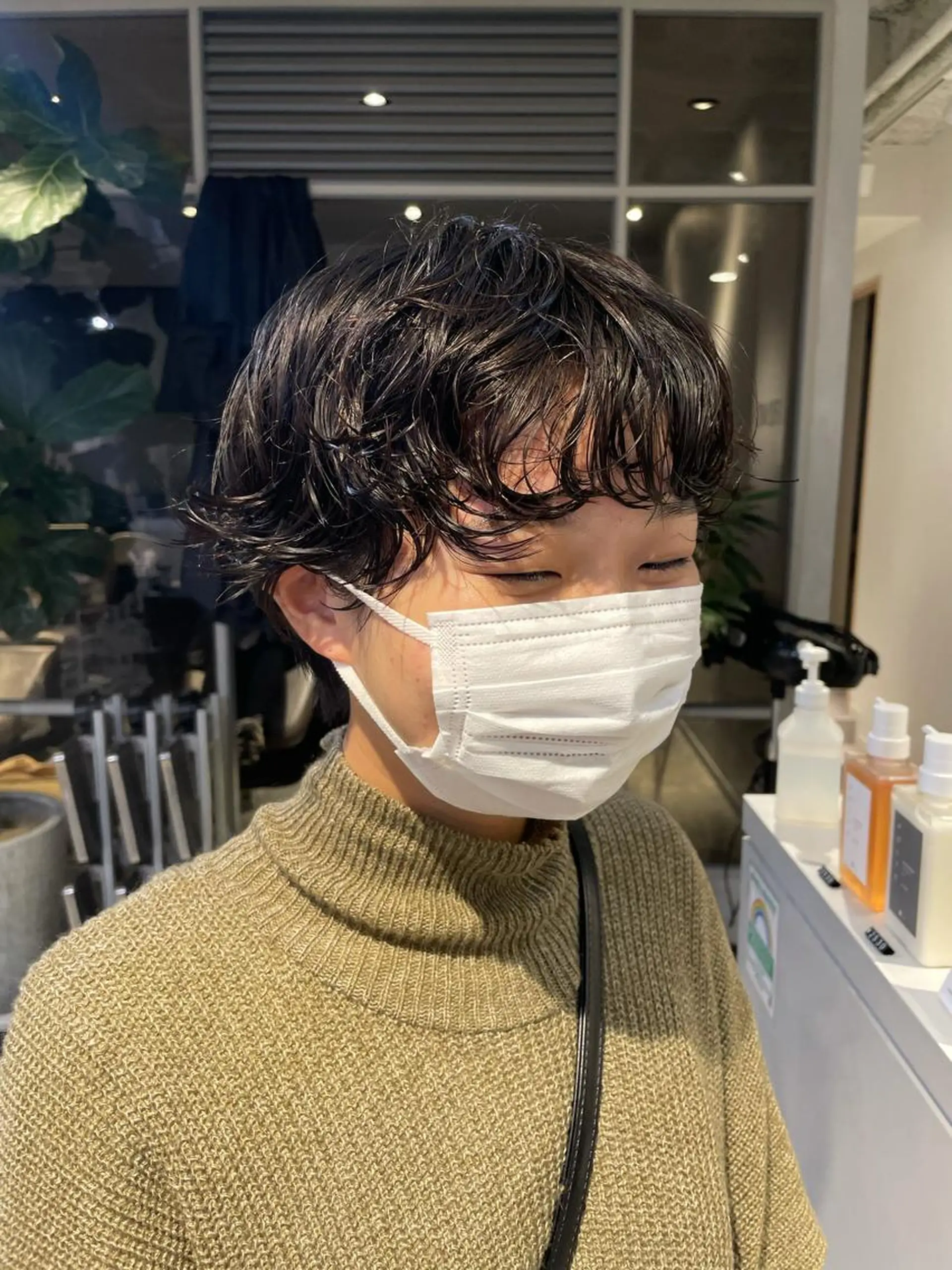 ショート パーマ 斉藤 瑞恵のヘアスタイル